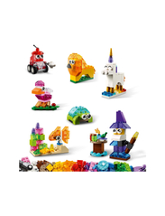 LEGO - Creative Transparent Bricks Medium Set - alhaisimmat hinnat - multicolor - 5