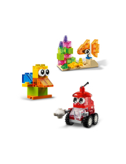 LEGO - Creative Transparent Bricks Medium Set - alhaisimmat hinnat - multicolor - 6