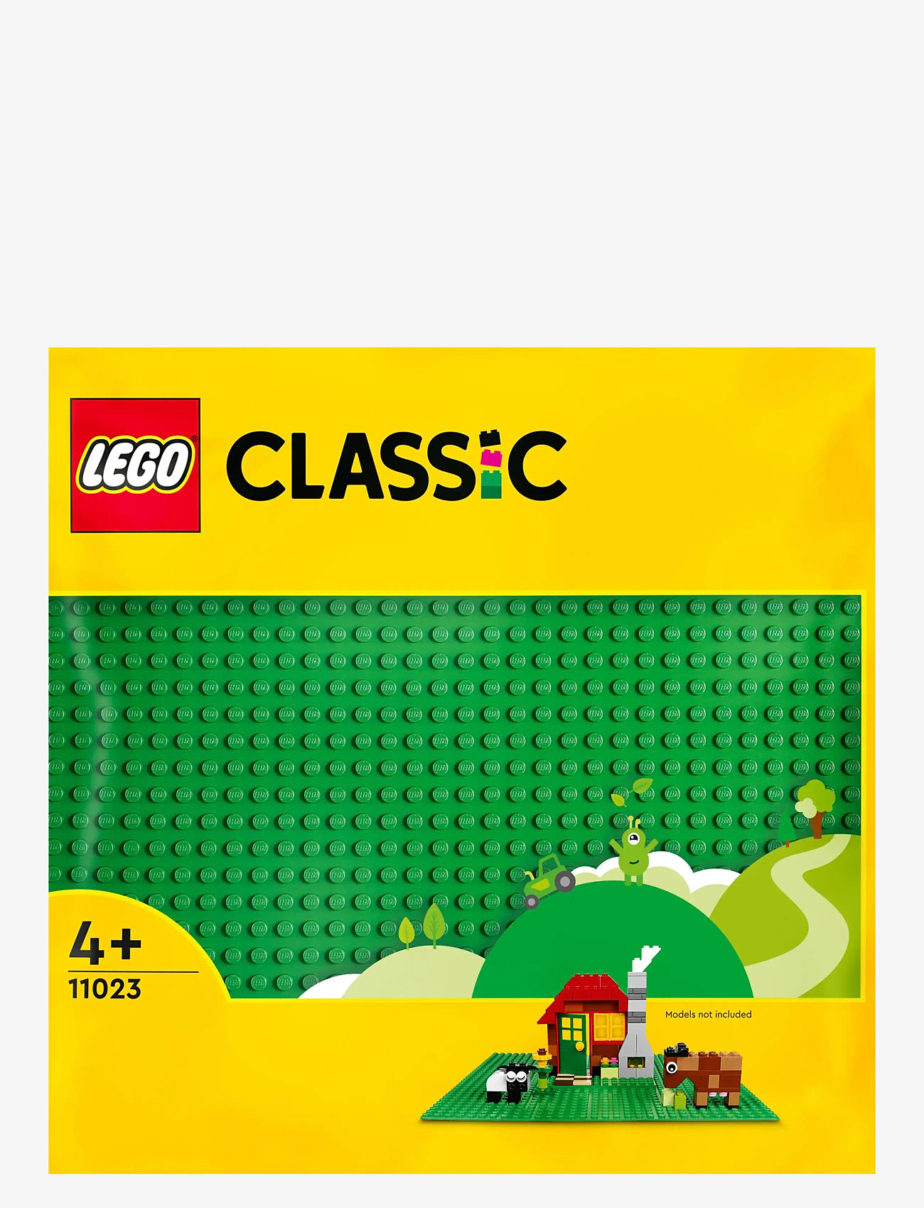 LEGO - Classic Green Baseplate 11023 Building Kit for Kids - multicolor - 0