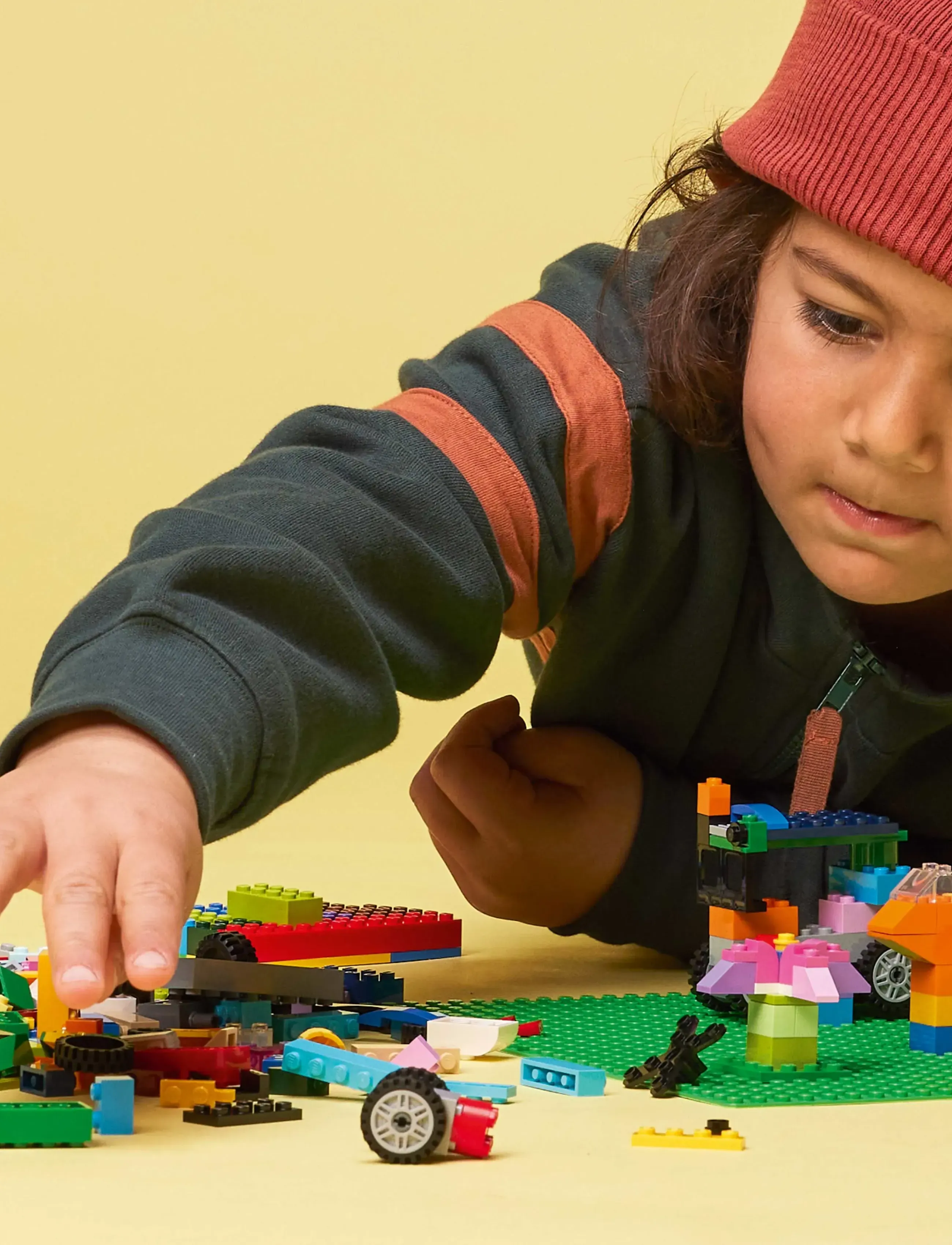 LEGO Grøn Byggeplade 11023, One Size, Lego Spielzeug, Grün - classic, Kinder