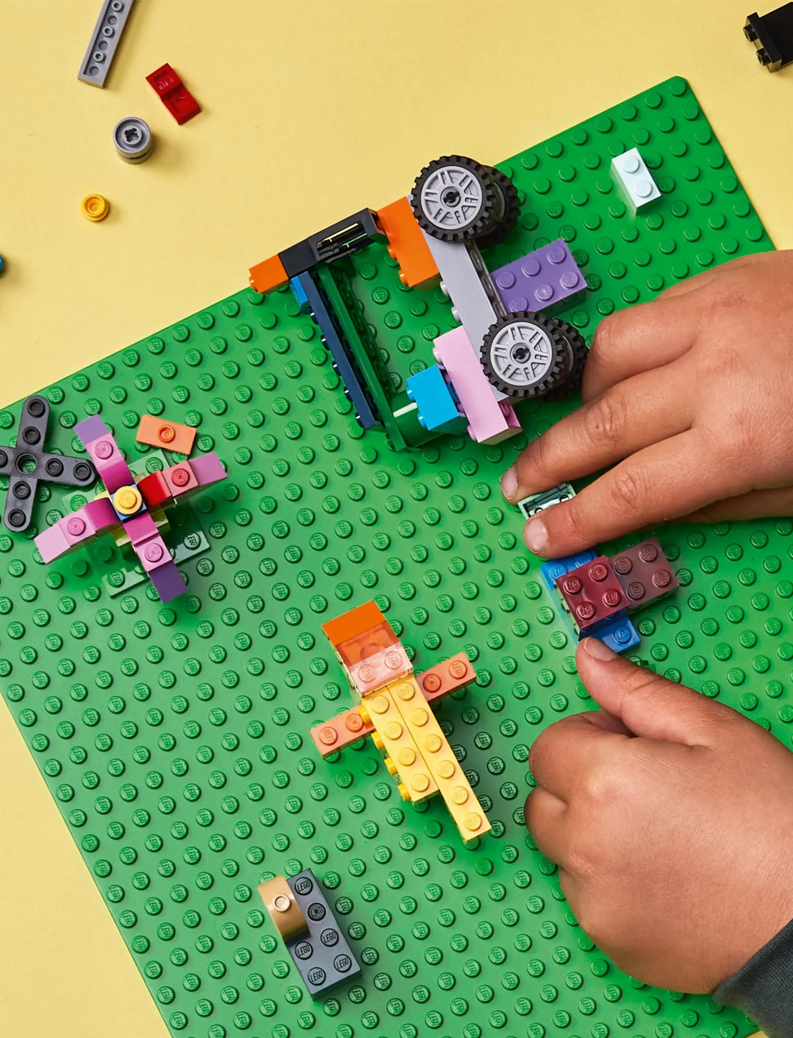 LEGO - Classic Green Baseplate 11023 Building Kit for Kids - lego® classic - multicolor - 5