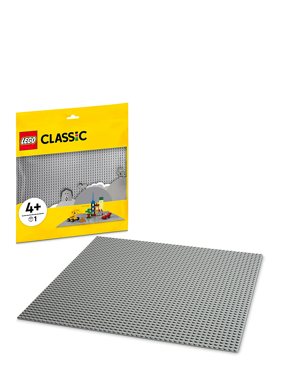 LEGO - Classic Grey Baseplate 11024 Building Kit for Kids - lego classic - multicolor - 0