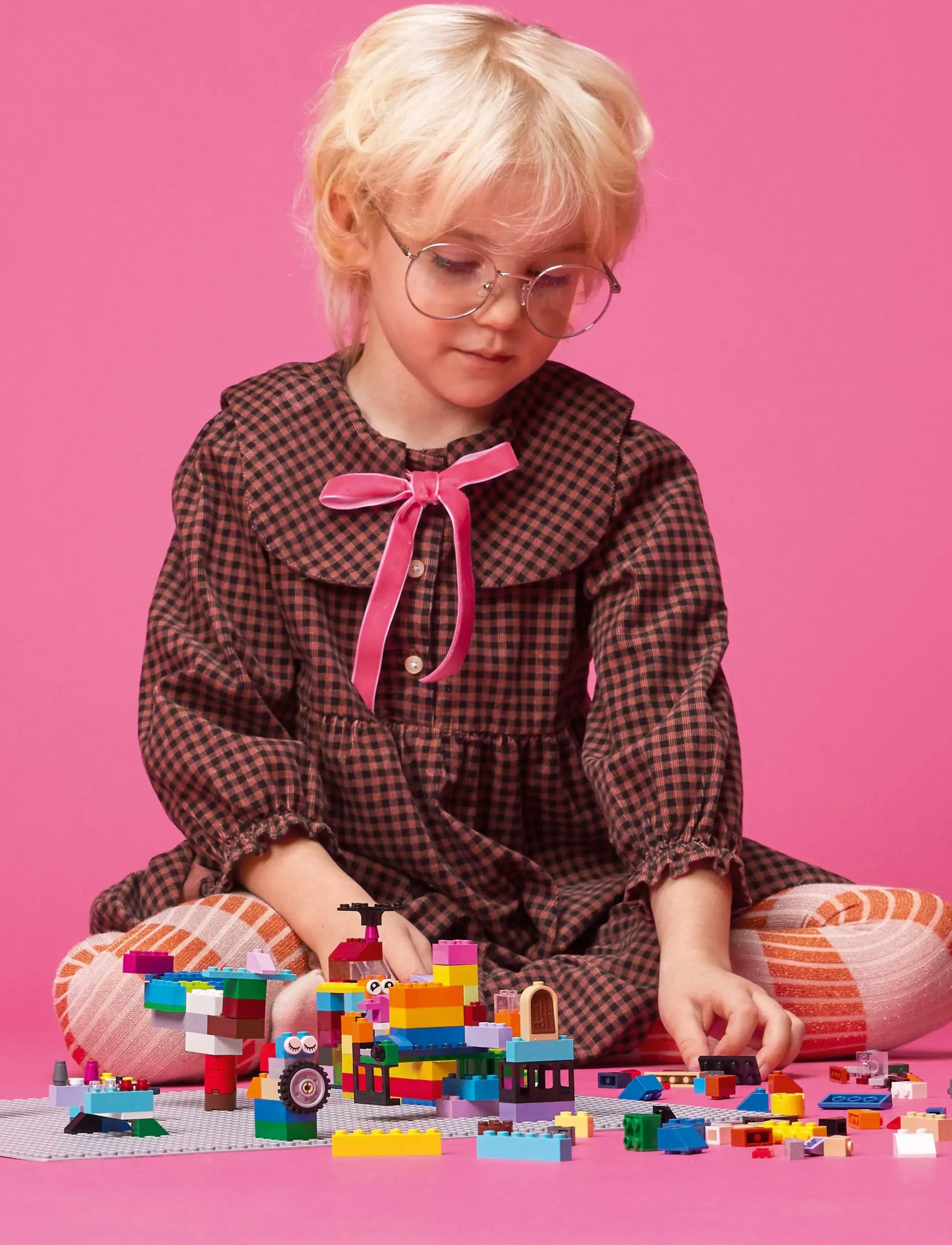 LEGO Grå Byggeplade 11024, One Size, Lego Spielzeug, Grau - classic, Kinder