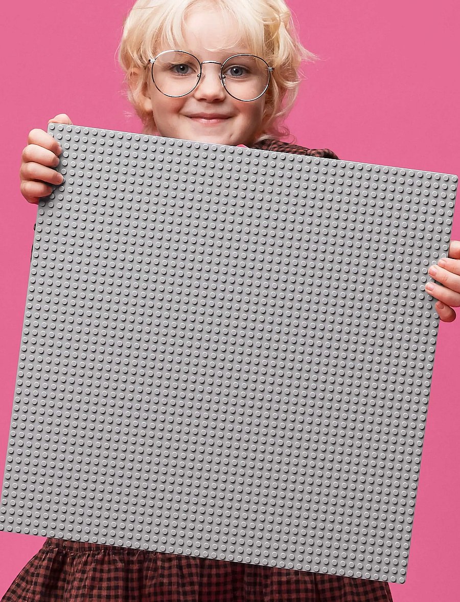 LEGO - Classic Grey Baseplate 11024 Building Kit for Kids - lego classic - multicolor - 5