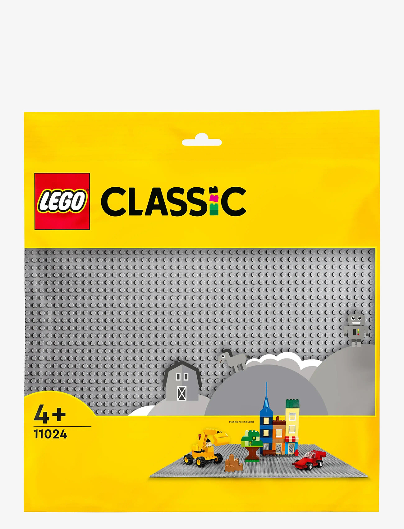 LEGO - Classic Grey Baseplate 11024 Building Kit for Kids - multicolor - 2