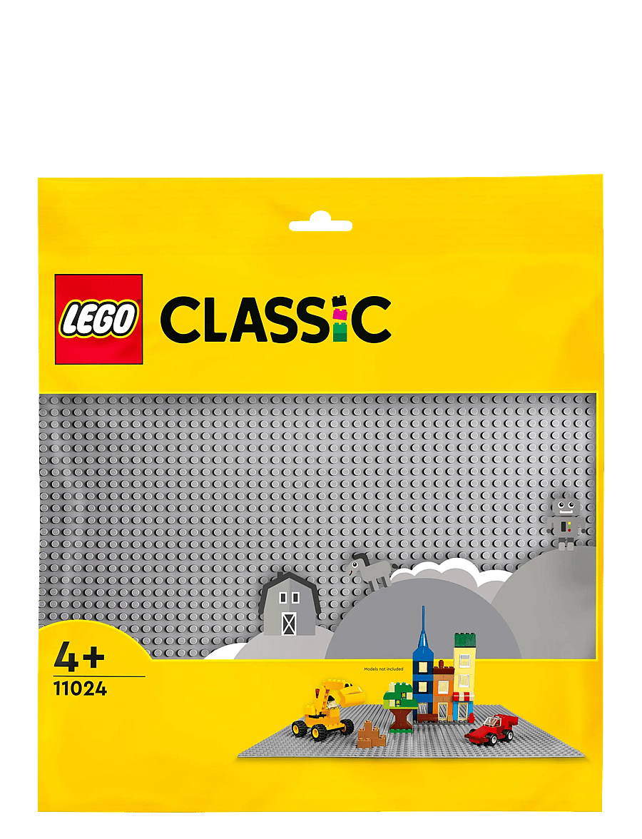 LEGO - Classic Grey Baseplate 11024 Building Kit for Kids - lego classic - multicolor - 2