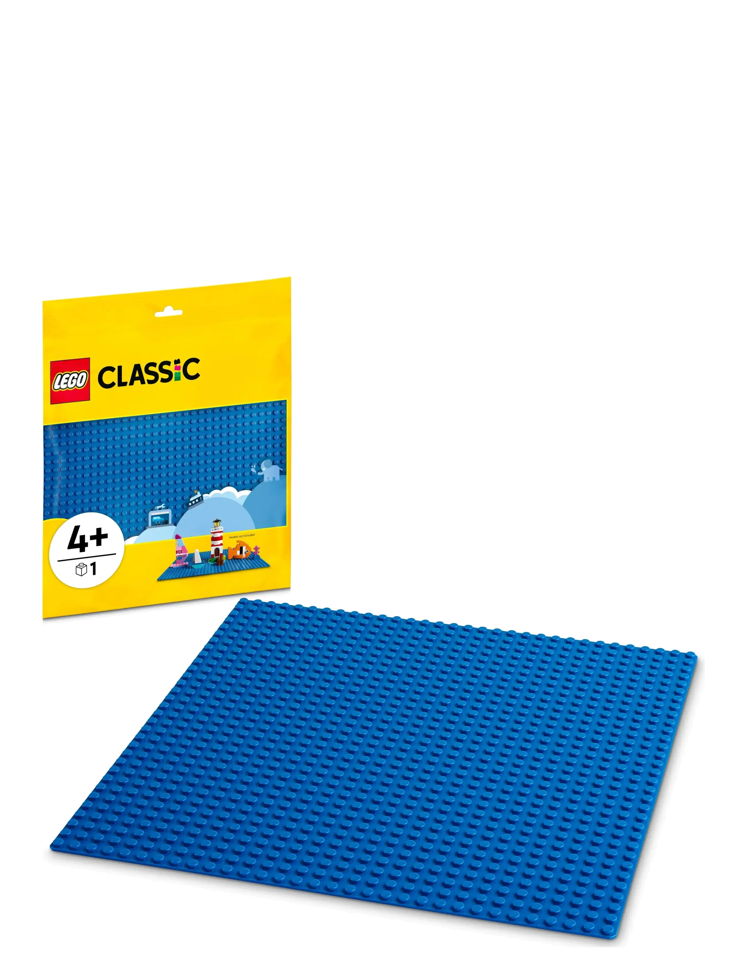 LEGO Classic Blue Baseplate 11025 Building Kit for Kids - 4 for 3 - MULTICOLOR / blue
