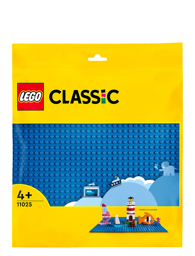 LEGO - Classic Blue Baseplate 11025 Building Kit for Kids - lego® classic - multicolor - 2