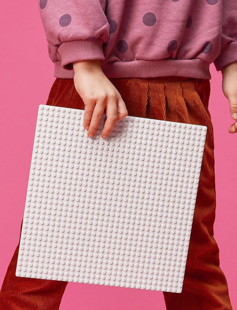 LEGO - Classic White Baseplate 11026 Building Kit for Kids - lego classic - multicolor - 3