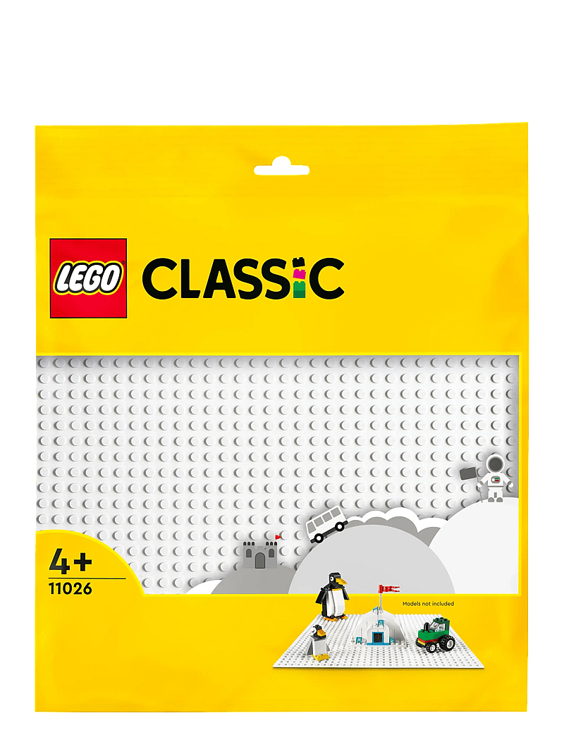 LEGO - Classic White Baseplate 11026 Building Kit for Kids - lego classic - multicolor - 2