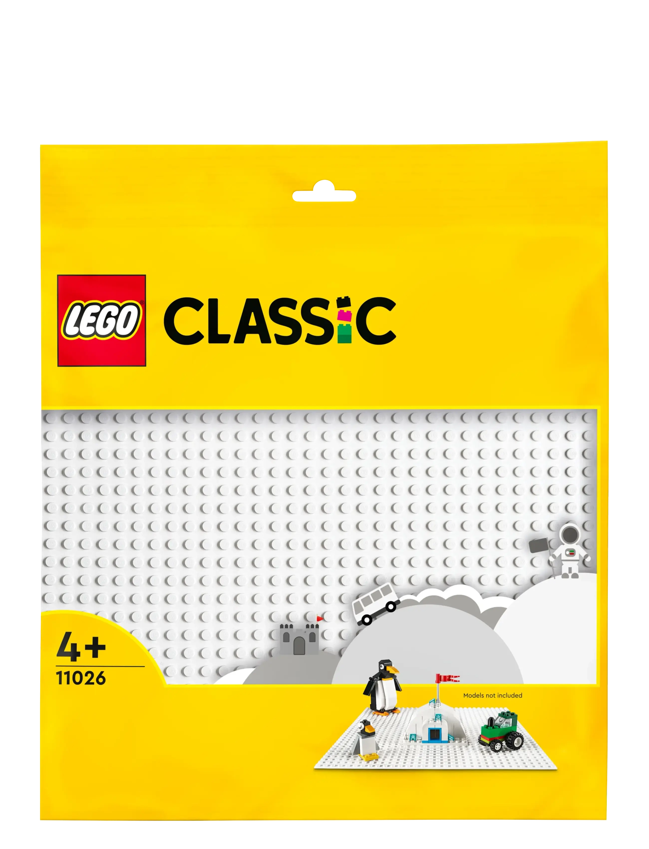 LEGO - Classic White Baseplate 11026 Building Kit for Kids - lego® classic - multicolor - 2