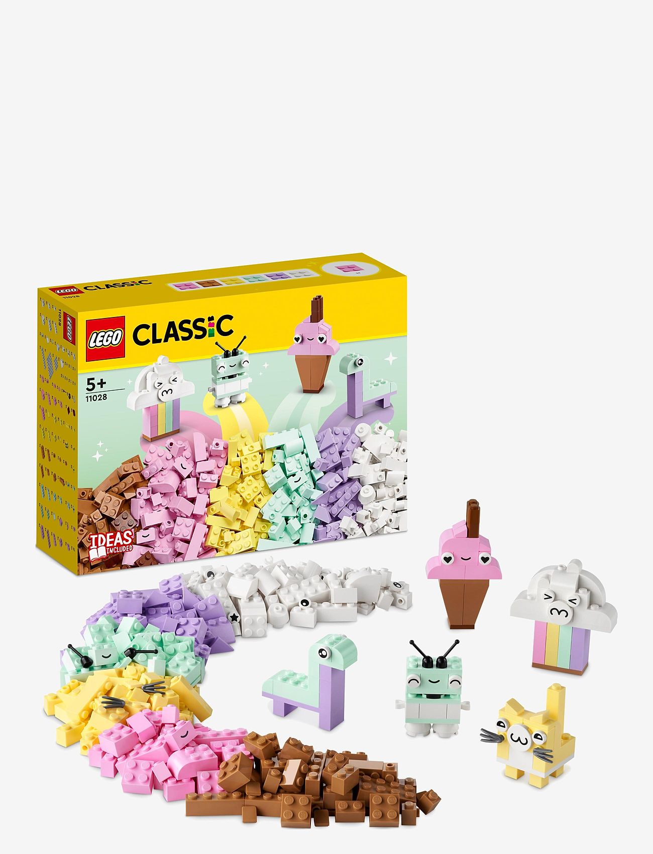 LEGO - Creative Pastel Fun Building Bricks Toy - de laveste prisene - multicolor - 0