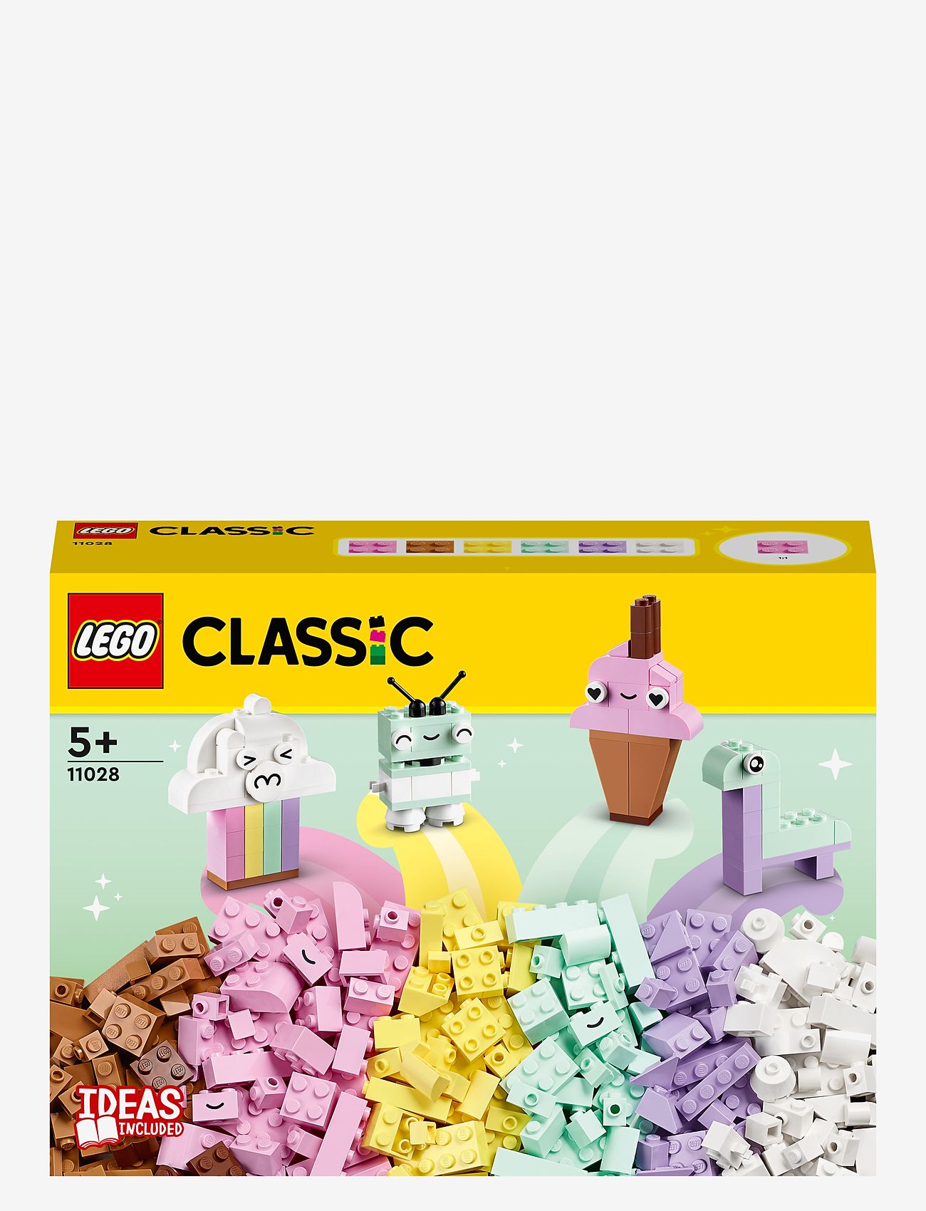 LEGO - Creative Pastel Fun Building Bricks Toy - de laveste prisene - multicolor - 1