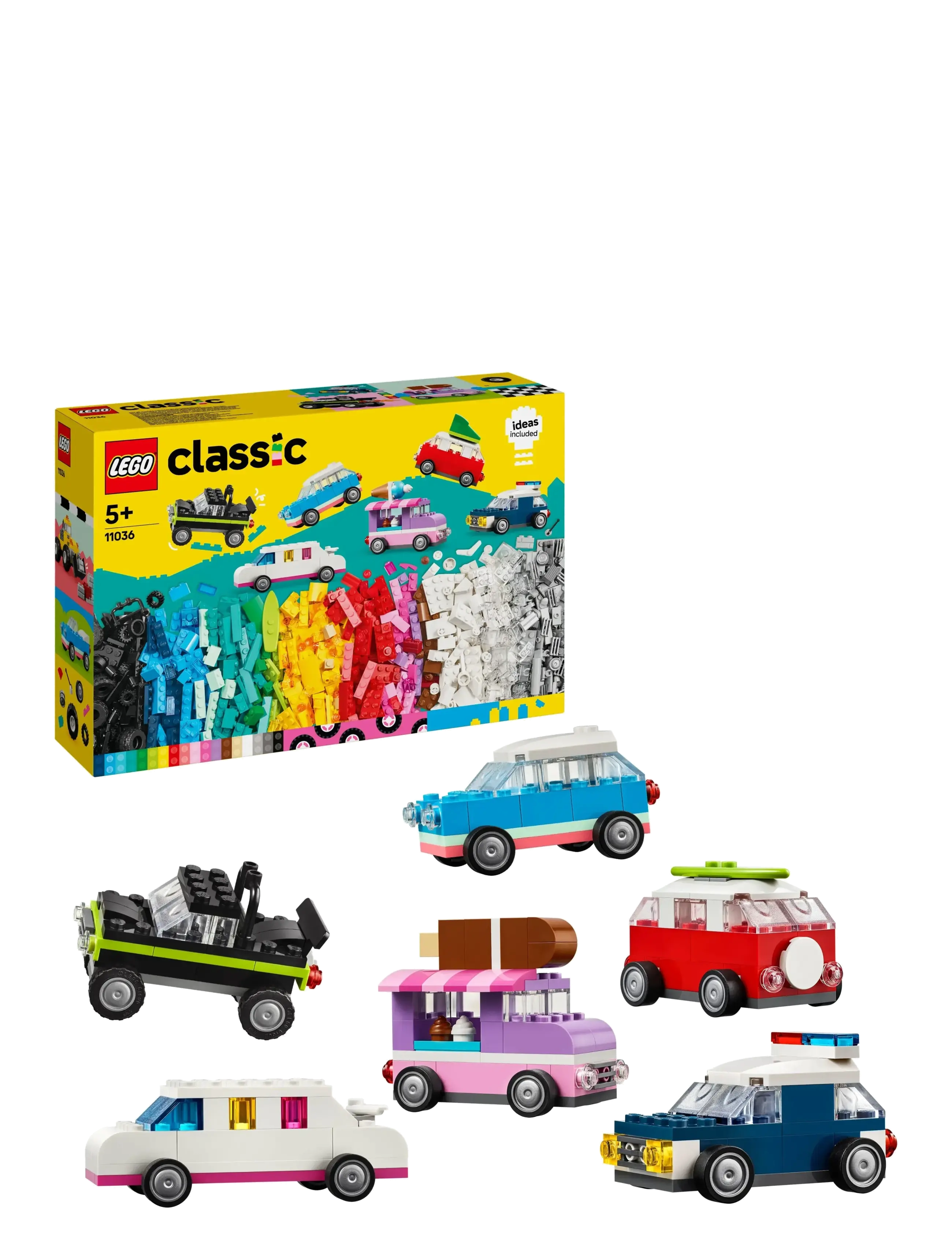 LEGO Classic Creative Vehicles Building Toy 11036 - 4 for 3 - MULTI / multi