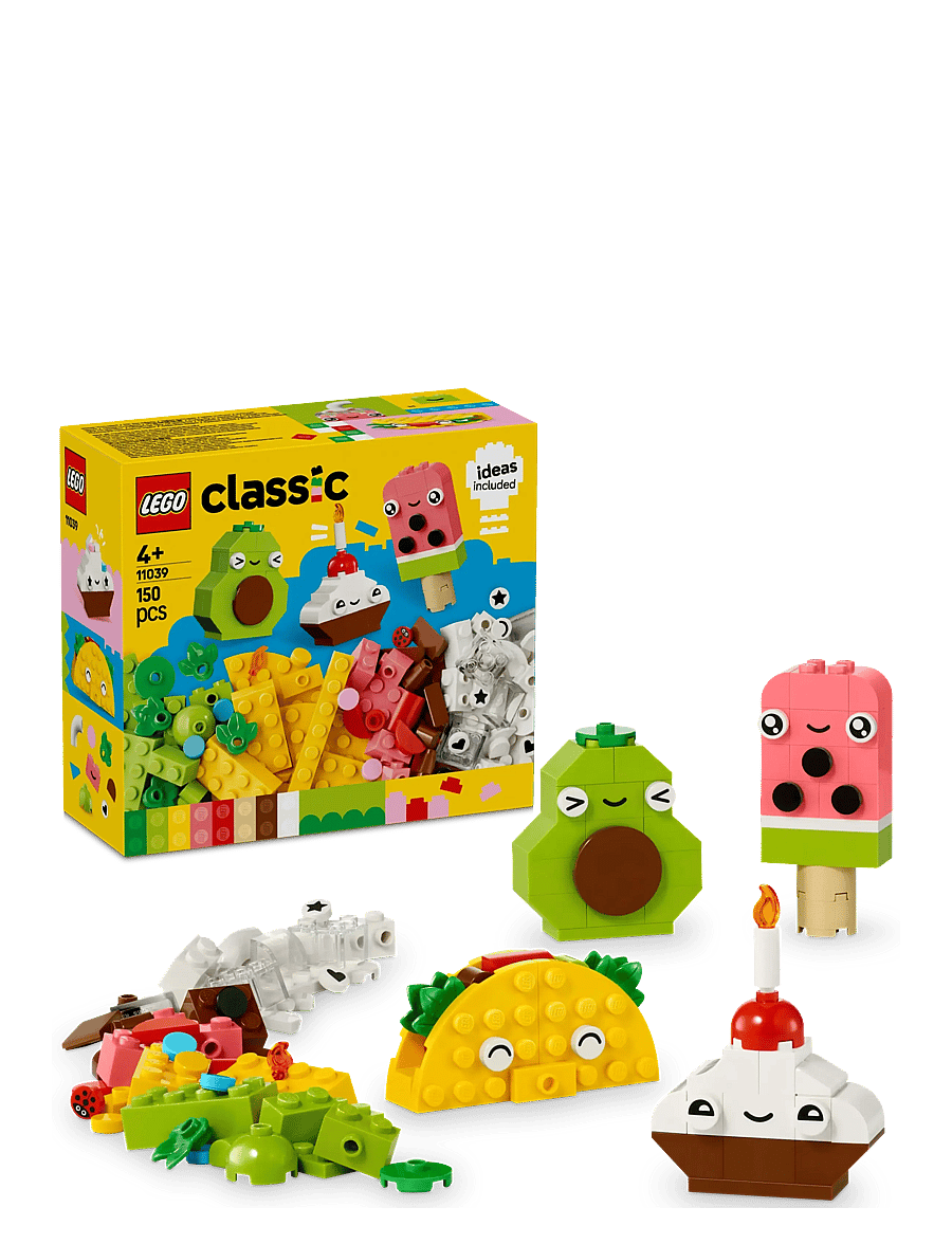 LEGO - Classic Creative Food Friends Imaginative Pretend-Play Toy 11039 - lego® classic - multi - 0