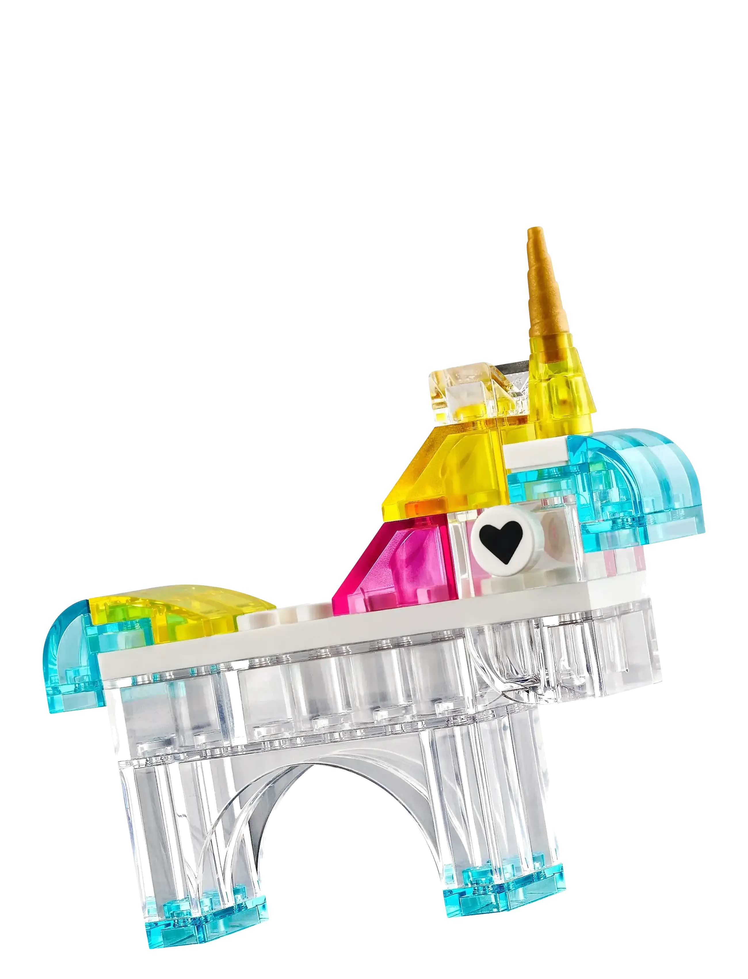 LEGO - Classic Magical Transparent Box, Colourful Building Bricks Toy 11040 - lego® classic - multi - 4