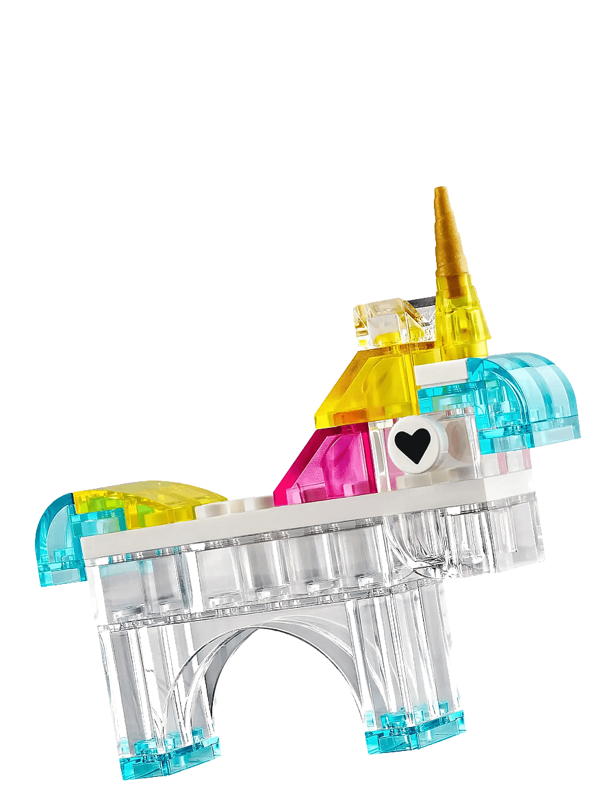 LEGO - Classic Magical Transparent Box, Colourful Building Bricks Toy 11040 - lego® classic - multi - 4