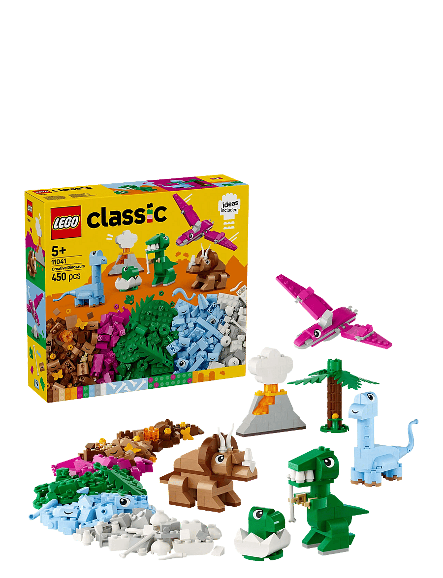 LEGO - Classic Creative Dinosaurs, Imaginative Toy Models 11041 - lego® classic - multi - 0