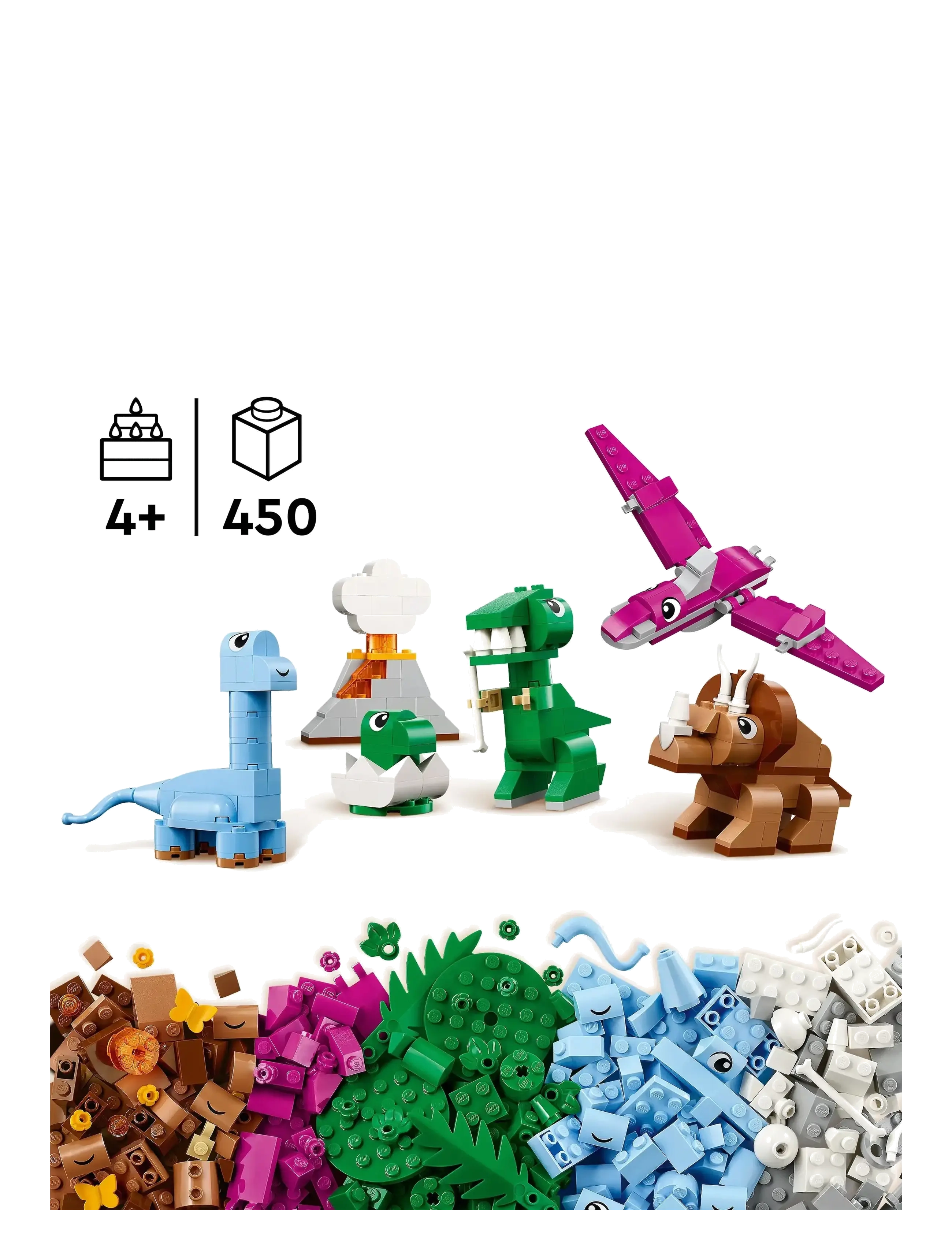 LEGO - Kreative dinosaurer 11041 - lego® classic - multi - 1