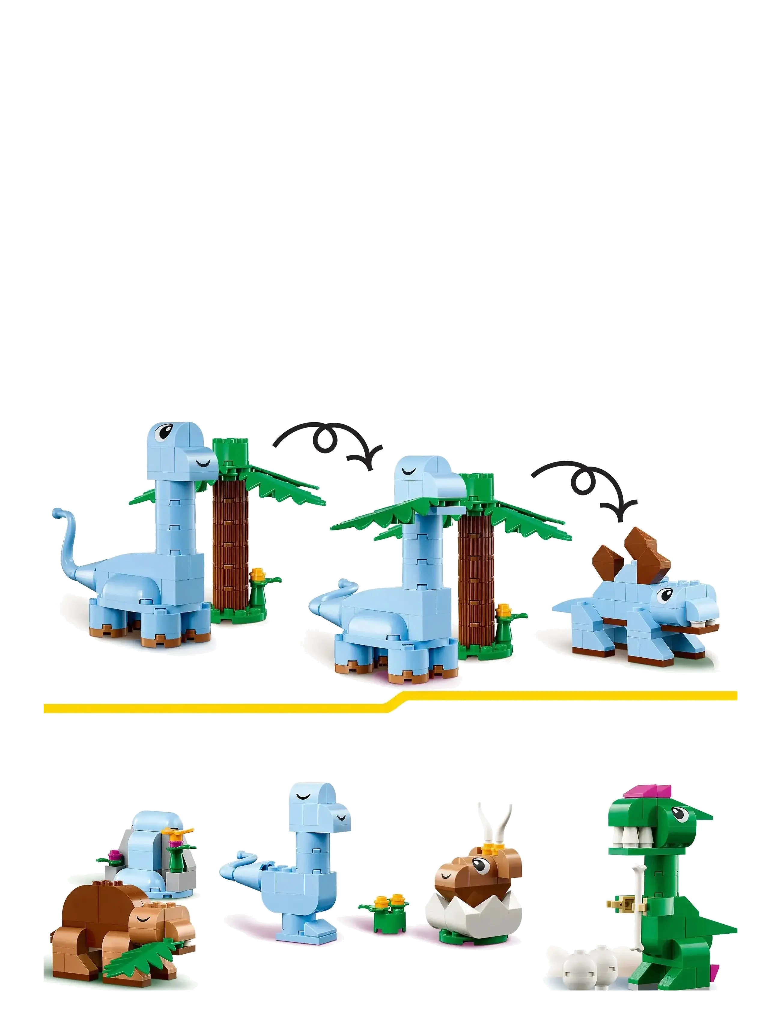 LEGO - Kreative dinosaurer 11041 - lego® classic - multi - 5
