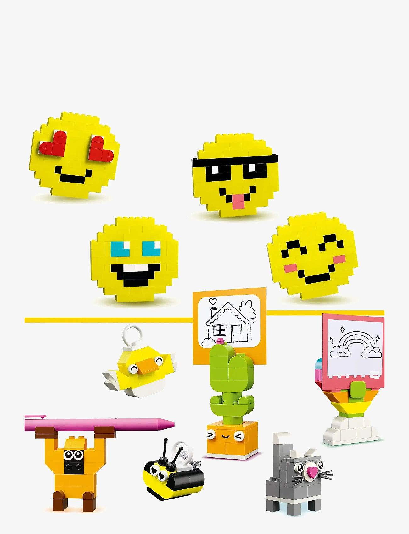 LEGO - Kreativ gladlåda 11042 - lego® classic - multi - 4