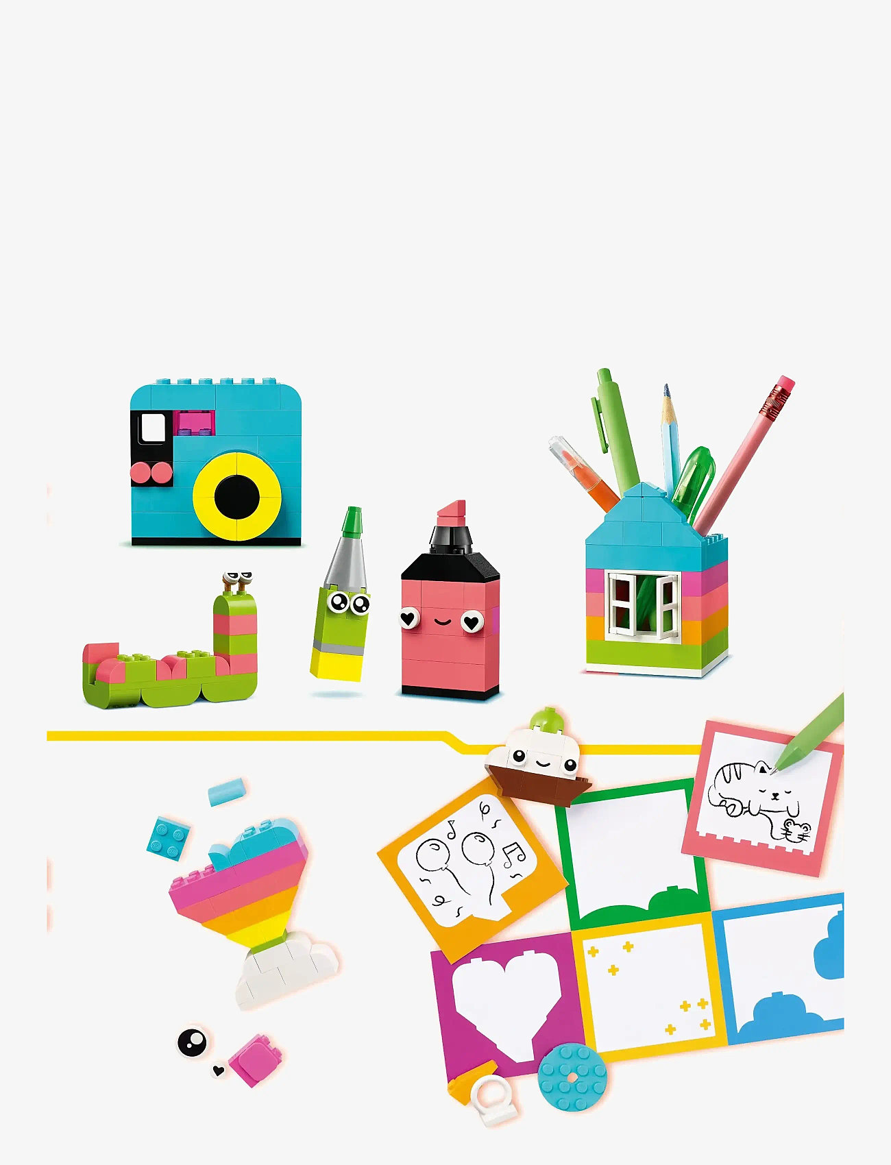 LEGO - Kreativ gladlåda 11042 - lego® classic - multi - 5