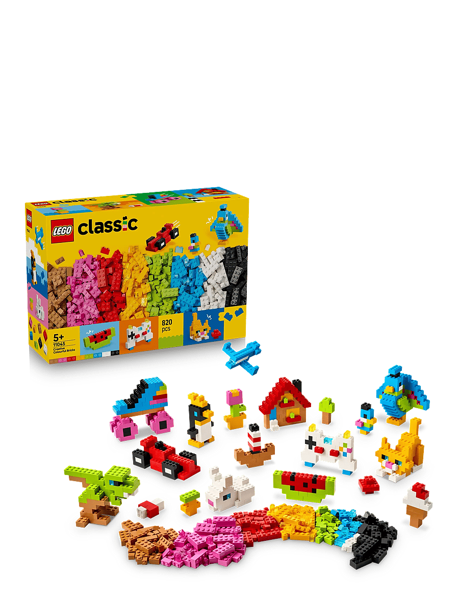 LEGO - Classic Creative Colourful Bricks Building Toy 11045 - lego classic - multi - 0