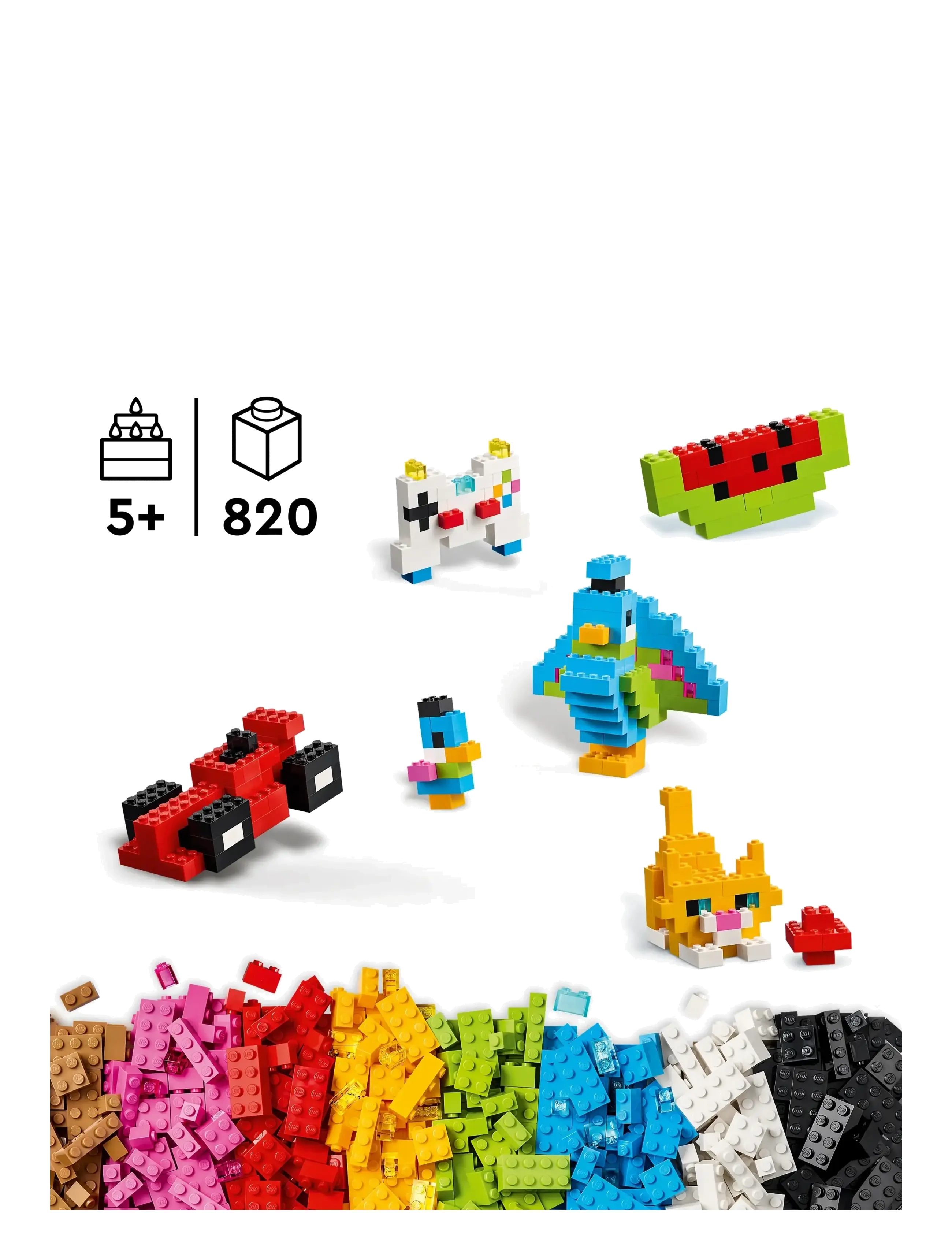 LEGO - Kreativa färgglada klossar 11045 - multi - 1