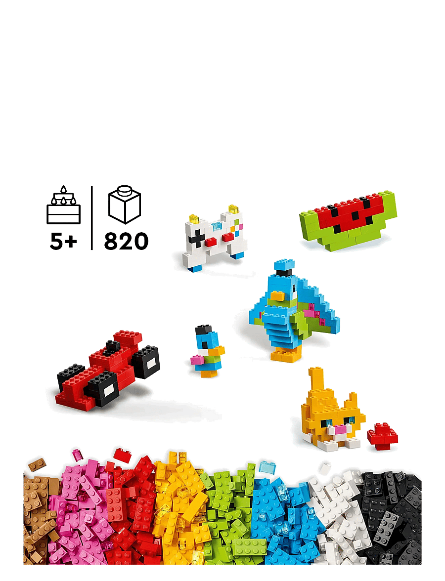 LEGO - Classic Creative Colourful Bricks Building Toy 11045 - lego classic - multi - 1