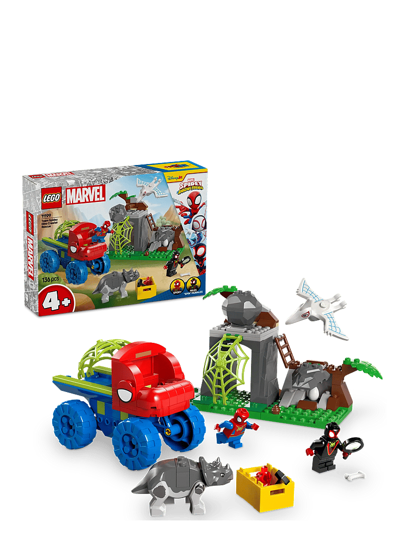 LEGO - Marvel Spidey And His Amazing Friends Team Spidey Dino Crawler Rescue 11199 - multi - 0
