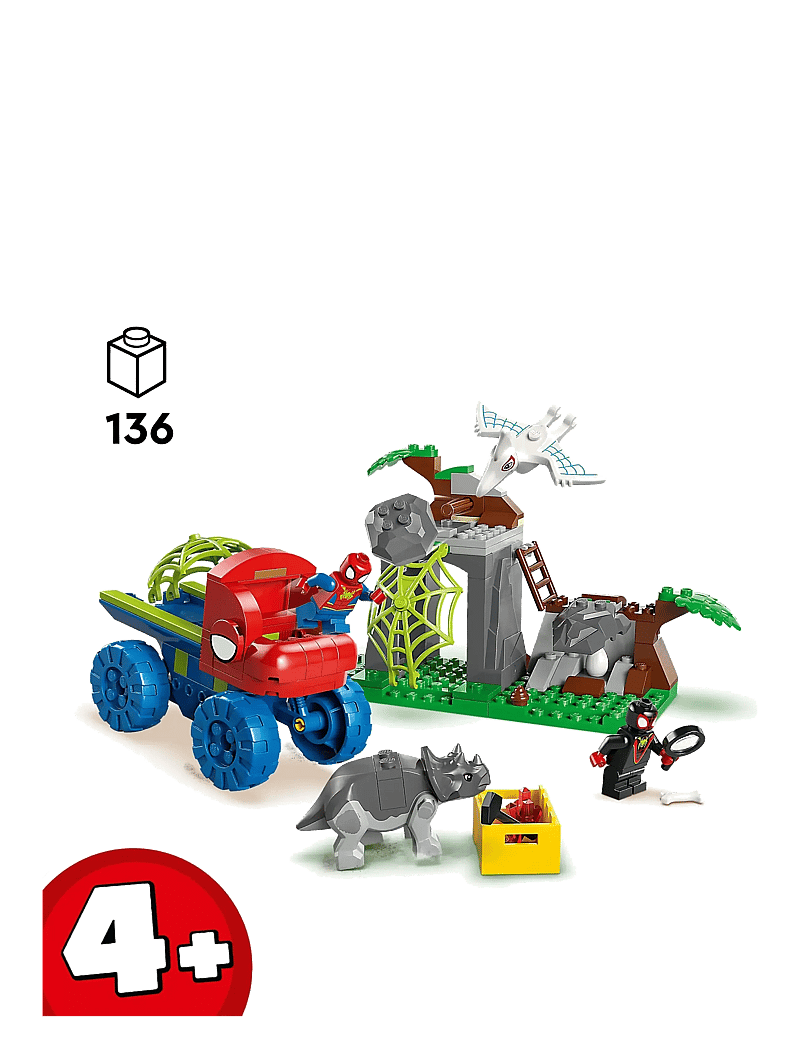LEGO - Marvel Spidey And His Amazing Friends Team Spidey Dino Crawler Rescue 11199 - multi - 1