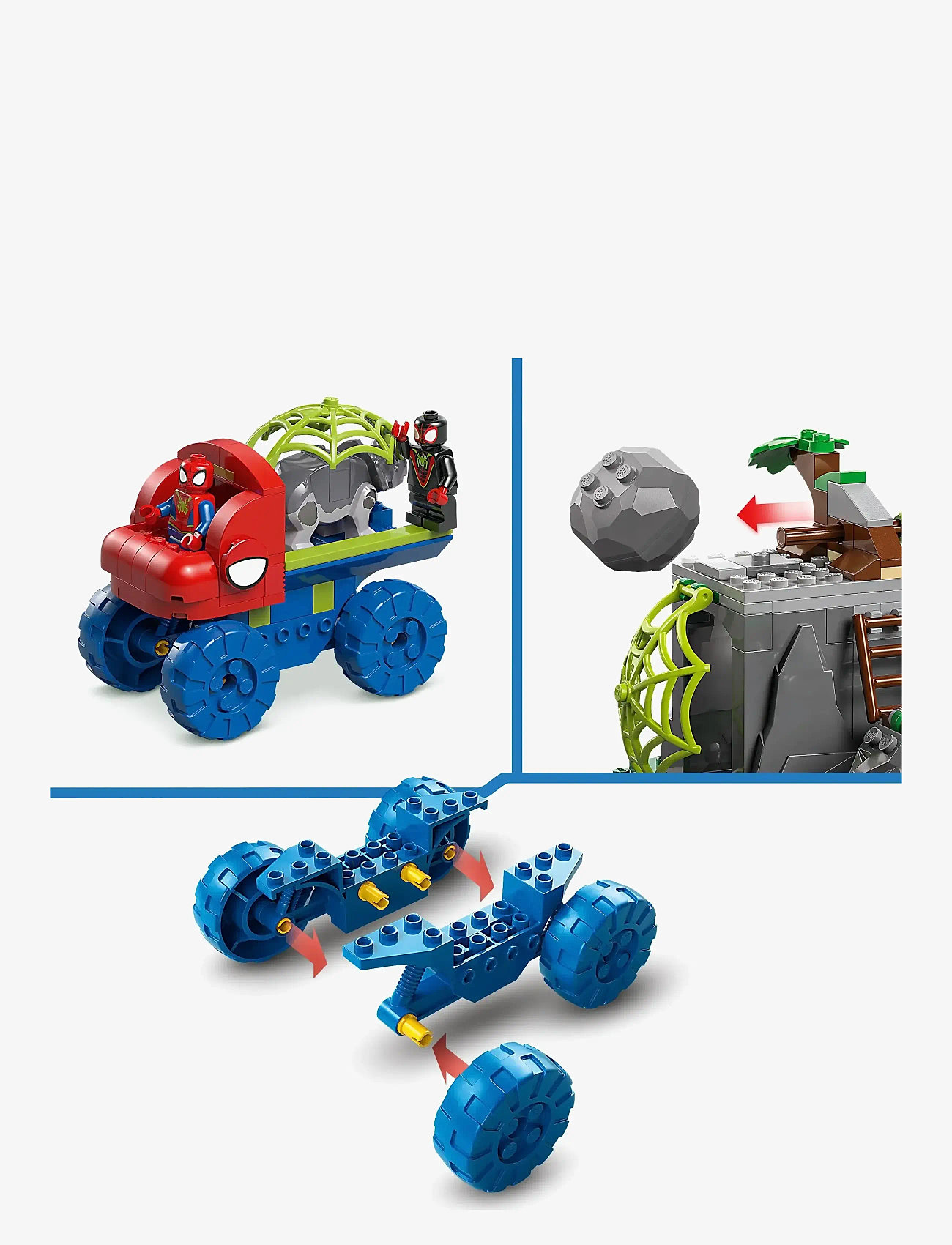 LEGO - Marvel Spidey And His Amazing Friends Team Spidey Dino Crawler Rescue 11199 - multi - 3