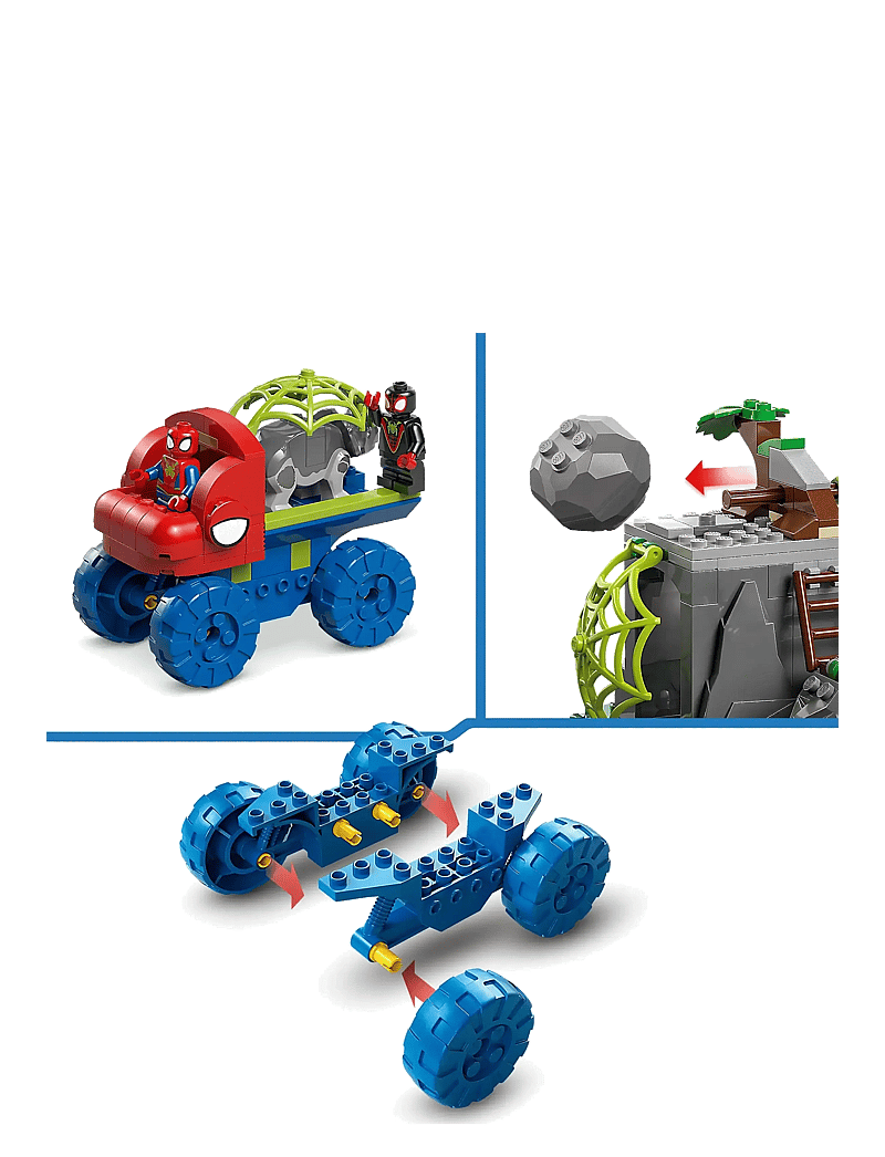 LEGO - Marvel Spidey And His Amazing Friends Team Spidey Dino Crawler Rescue 11199 - multi - 3