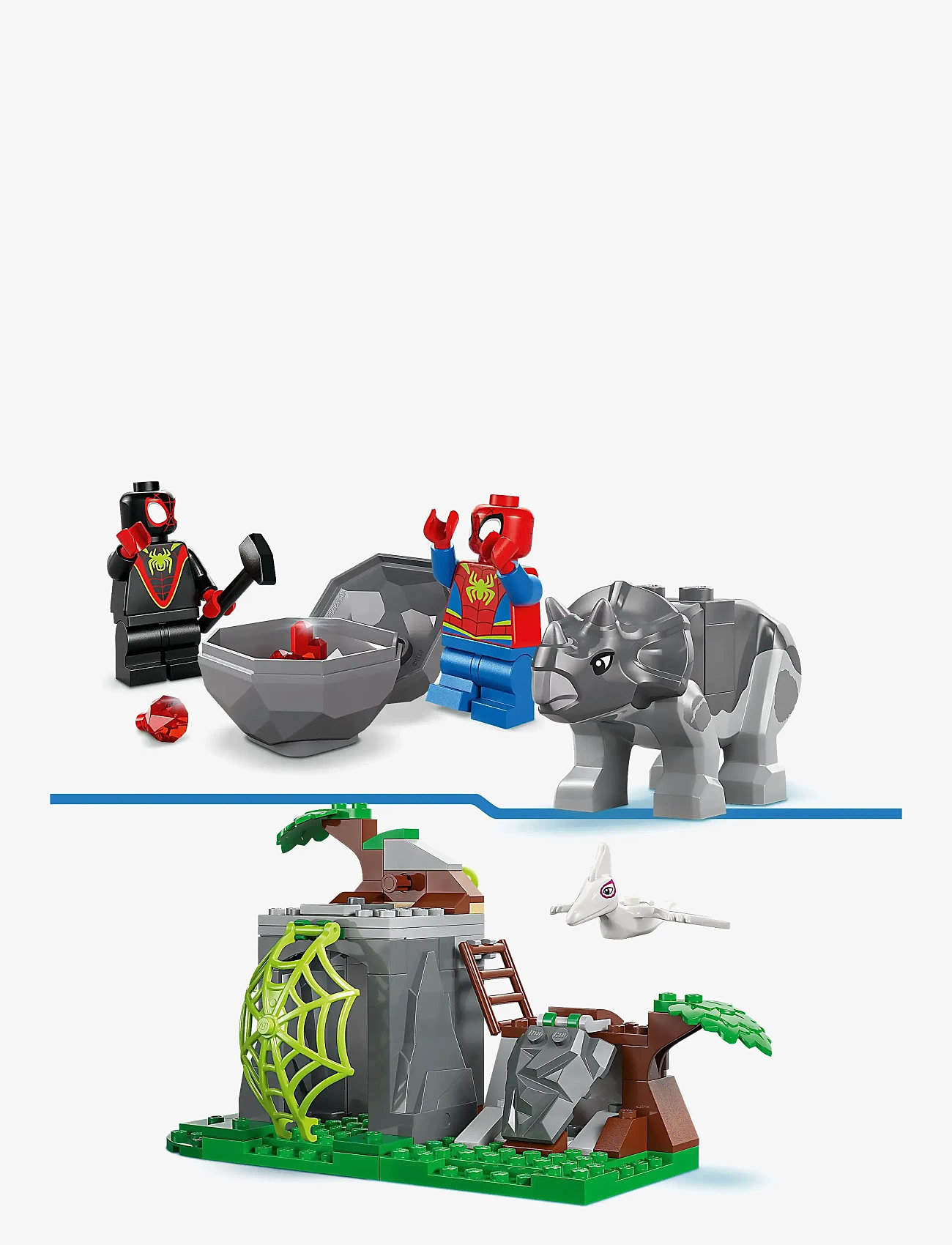 LEGO - Marvel Spidey And His Amazing Friends Team Spidey Dino Crawler Rescue 11199 - multi - 4
