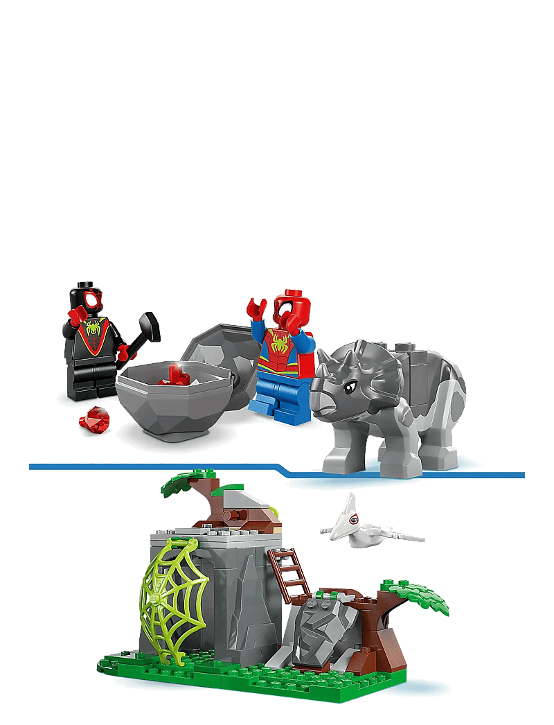 LEGO - Marvel Spidey And His Amazing Friends Team Spidey Dino Crawler Rescue 11199 - multi - 4