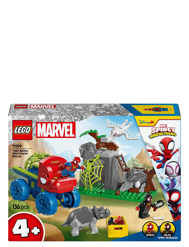 LEGO - Marvel Spidey And His Amazing Friends Team Spidey Dino Crawler Rescue 11199 - multi - 5