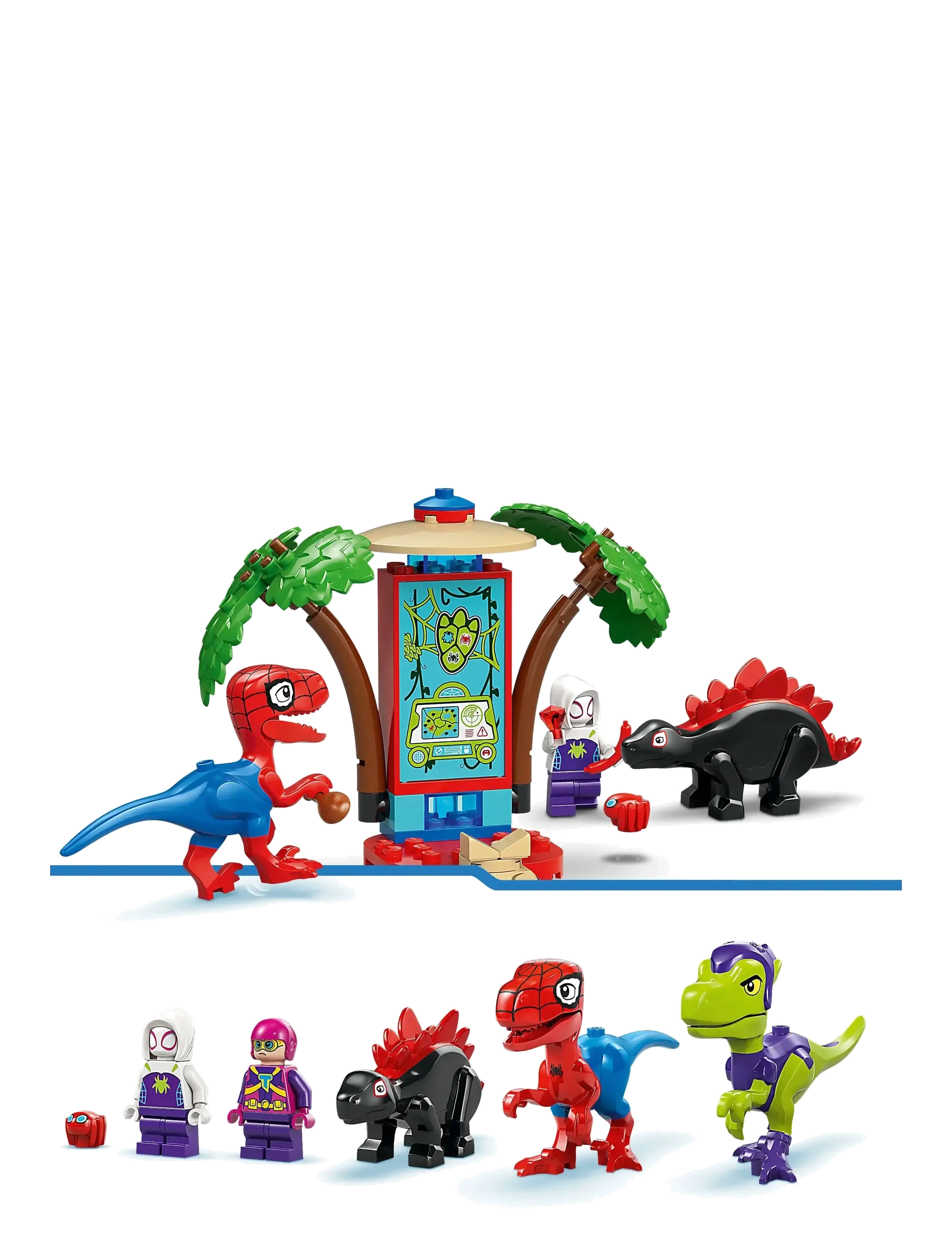 LEGO - Spidey og Gobbys raptorkamp ved hovedkvarteret i treet 11200 - lego super heroes - multi - 4