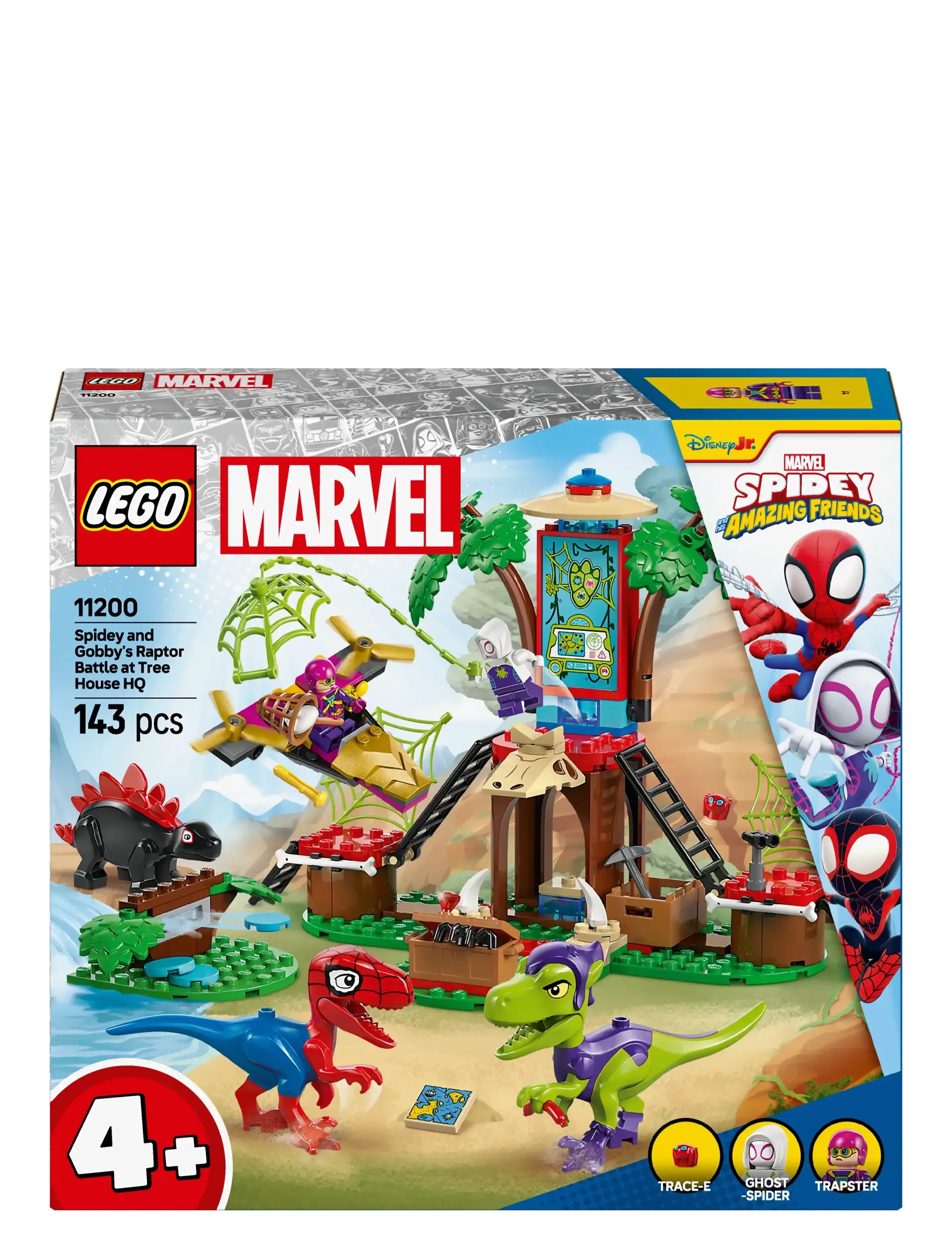 LEGO - Spidey og Gobbys raptorkamp ved hovedkvarteret i treet 11200 - lego super heroes - multi - 5