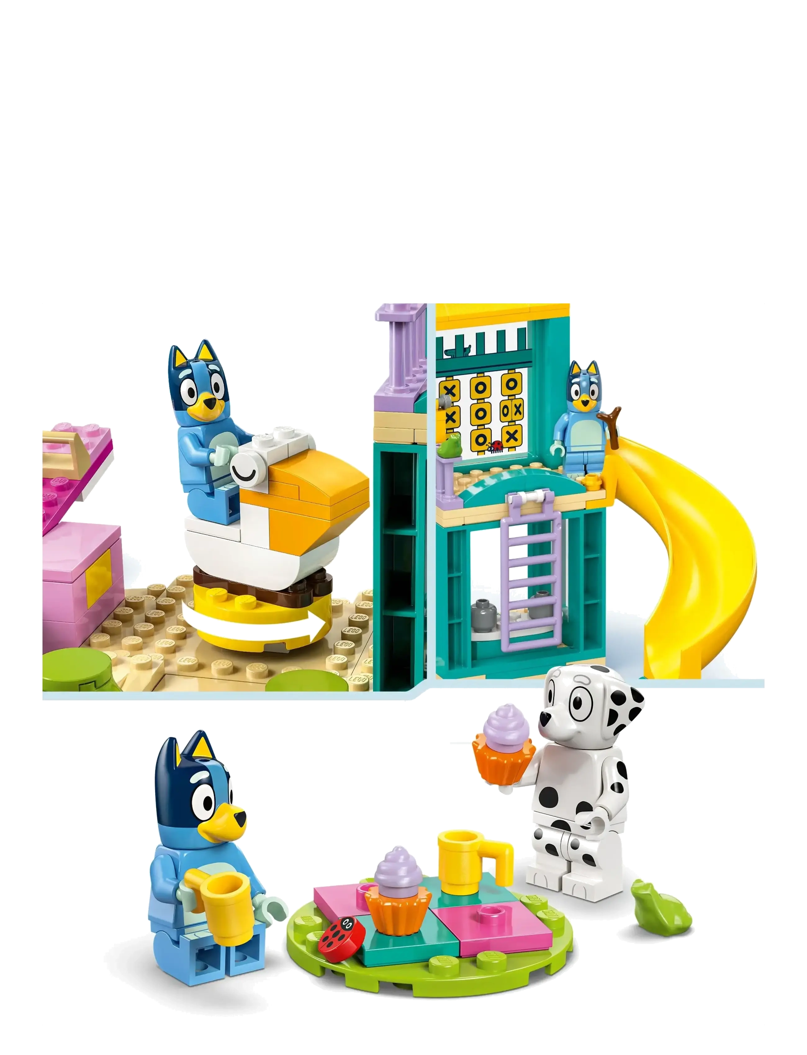 LEGO - Bluey Playground Fun with Bluey and Chloe Preschool Toy Building Kit 11201 - lego® creator - multi - 4