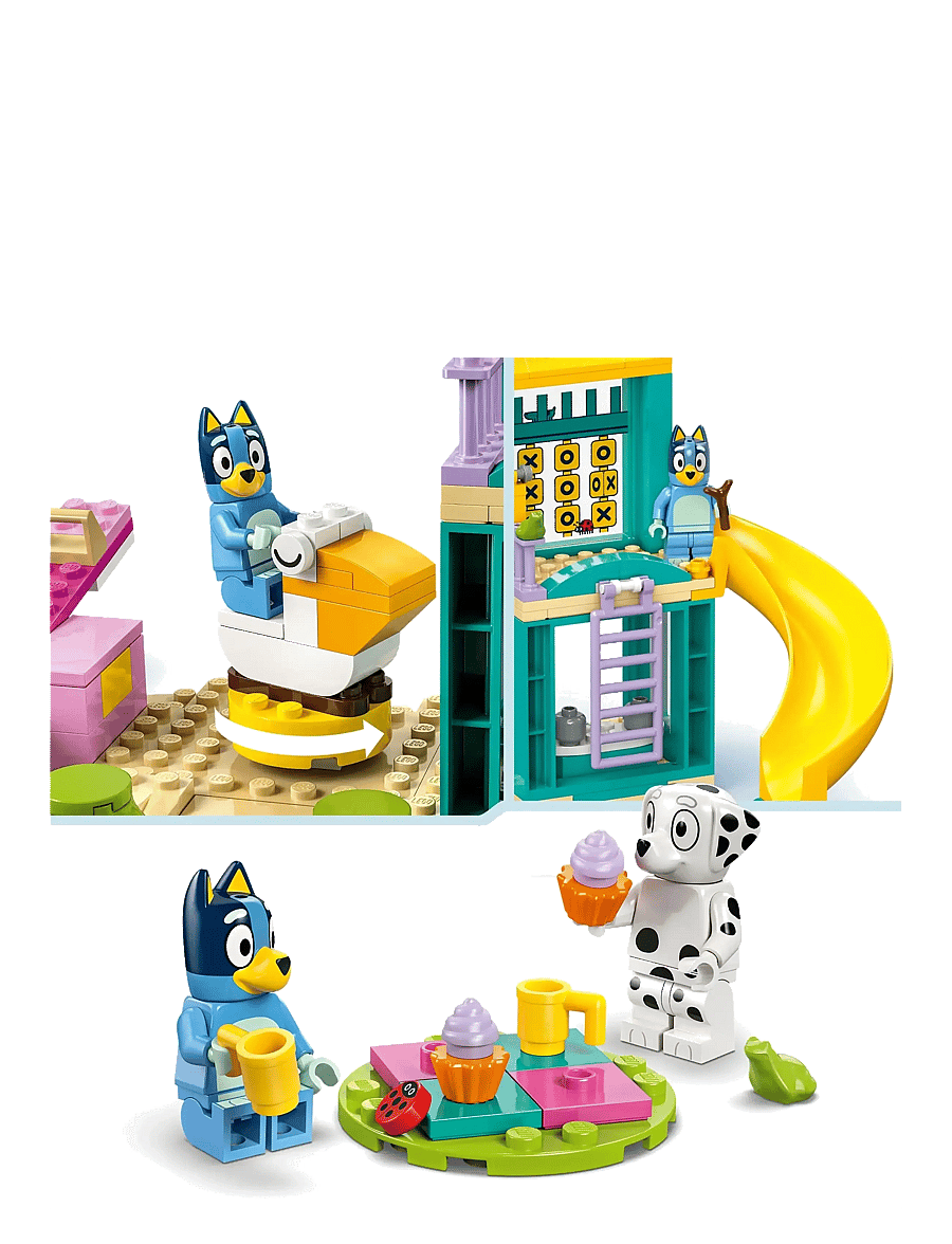 LEGO - Bluey Playground Fun with Bluey and Chloe Preschool Toy Building Kit 11201 - lego® creator - multi - 4