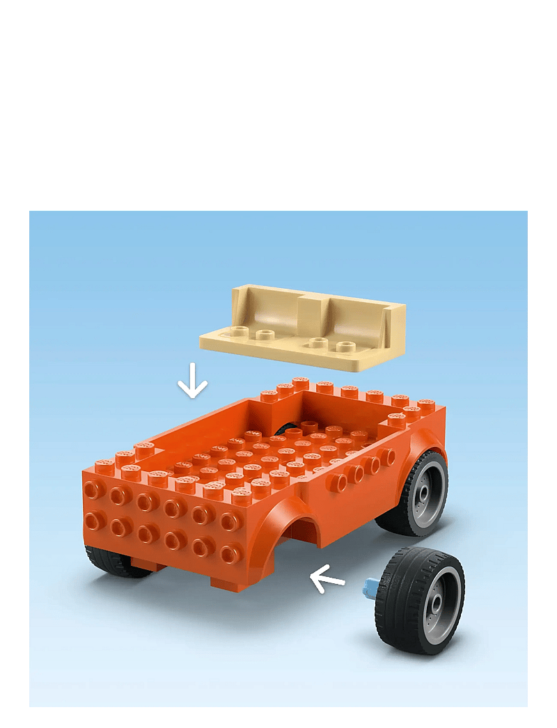 LEGO - Bluey: Bluey’s Beach & Family Car Trip, Preschool Toy Building Kit 11202 - lego bluey - multi - 3