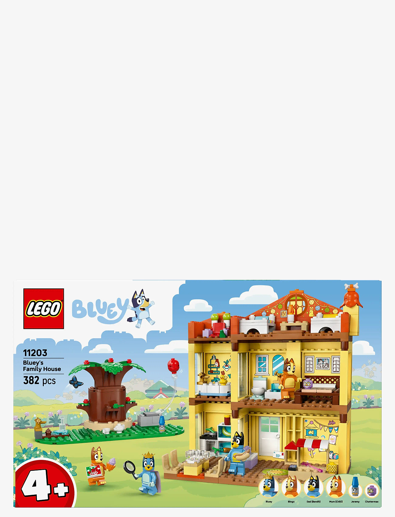 LEGO - Bluey’s Family House Playset, Home-Building Kit 11203 - fødselsdagsgaver - multi - 2