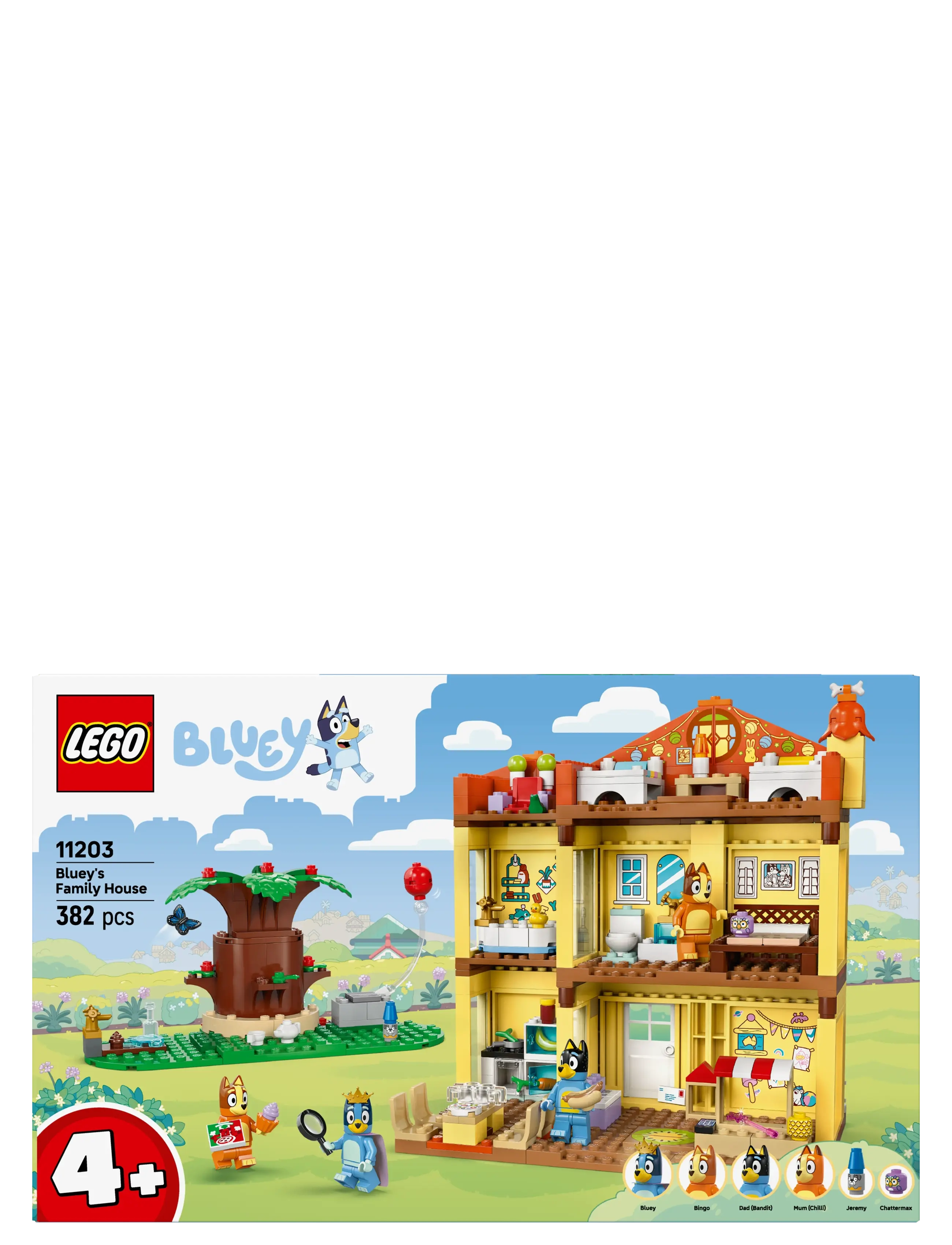 LEGO - Bluey: Bluey’s Family House Playset, Home-Building Kit 11203 - geburtstagsgeschenke - multi - 2