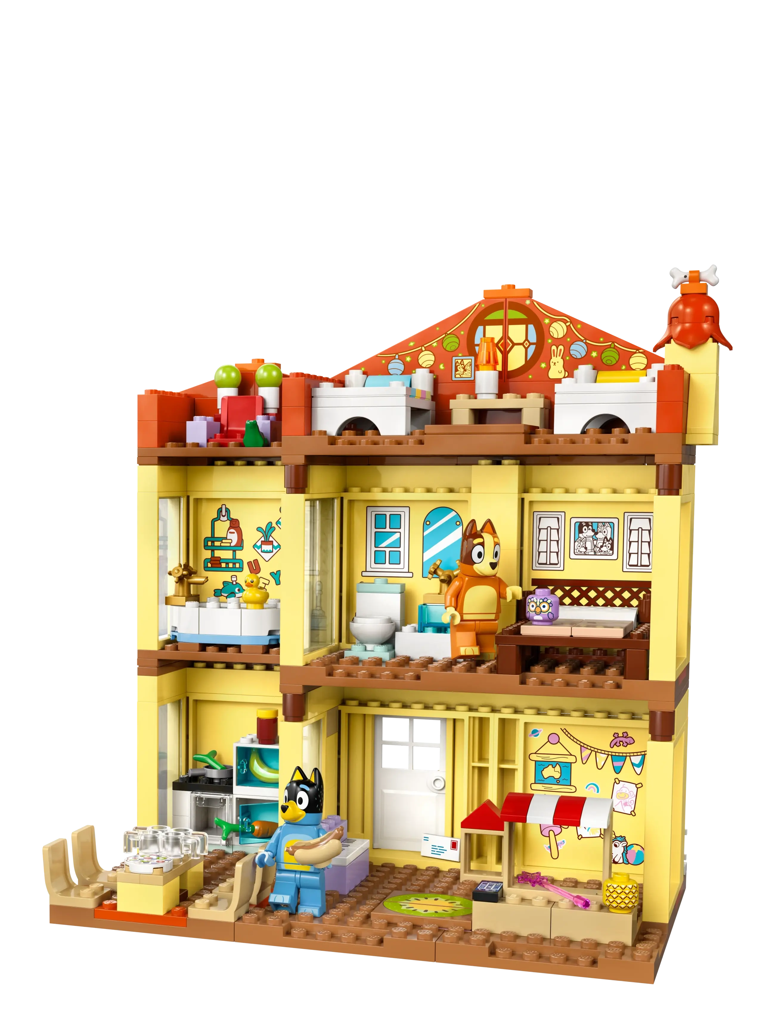 LEGO - Bluey: Bluey’s Family House Playset, Home-Building Kit 11203 - geburtstagsgeschenke - multi - 3
