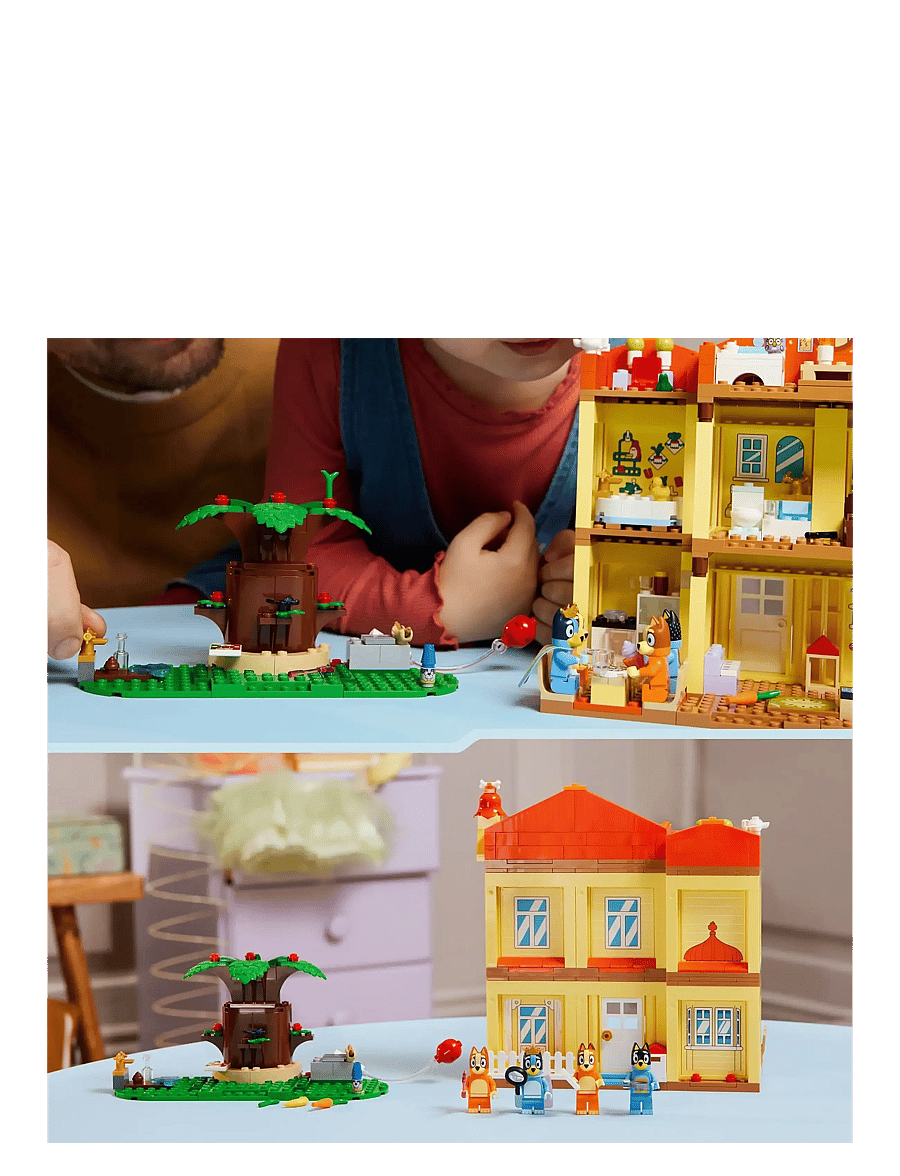 LEGO - Bluey: Bluey’s Family House Playset, Home-Building Kit 11203 - geburtstagsgeschenke - multi - 5