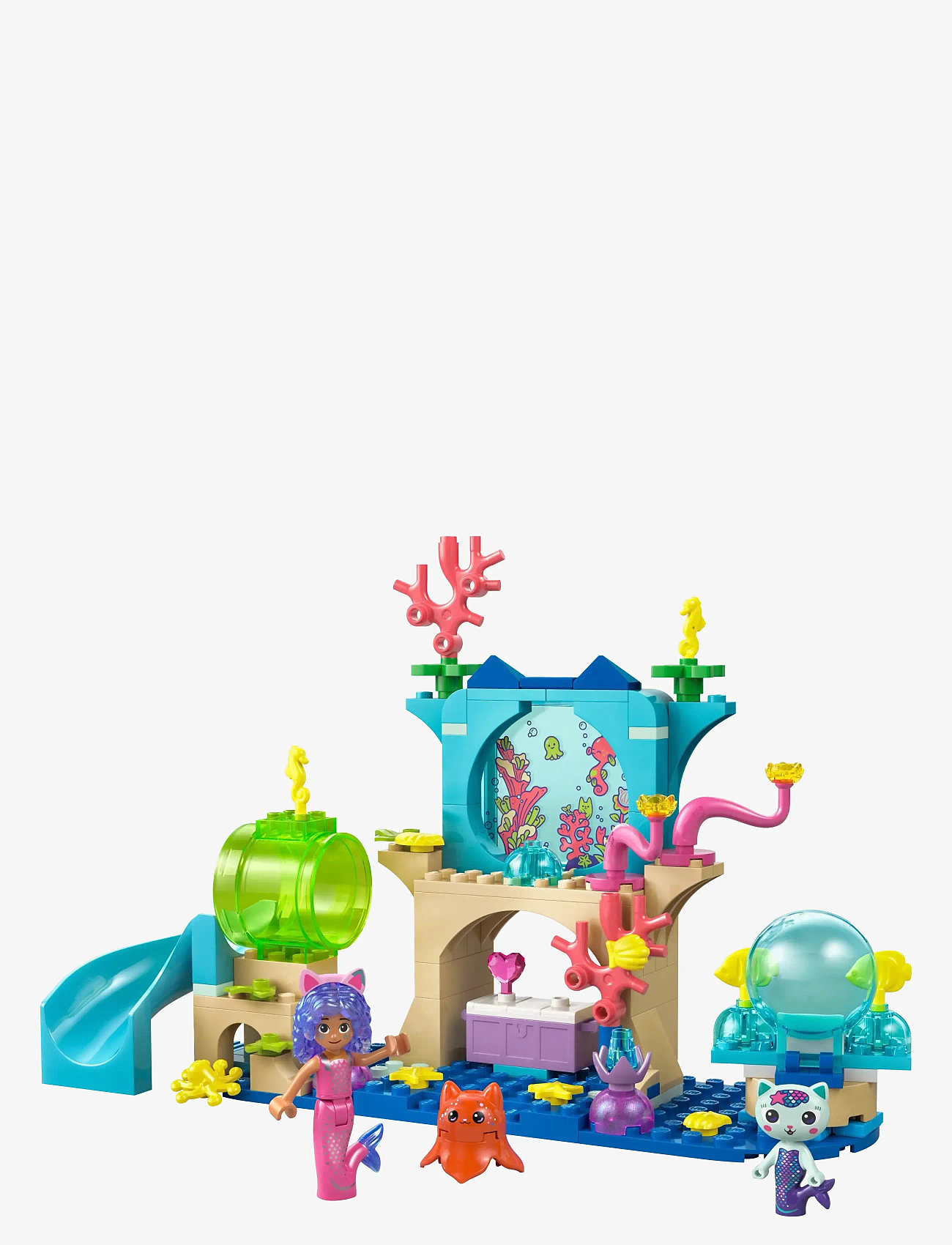 LEGO - Gabby’s Dollhouse Mermaid Gabby’s Aquarium Adventure Animal Toy 11204 - lego gabby's dollhouse - multi - 1