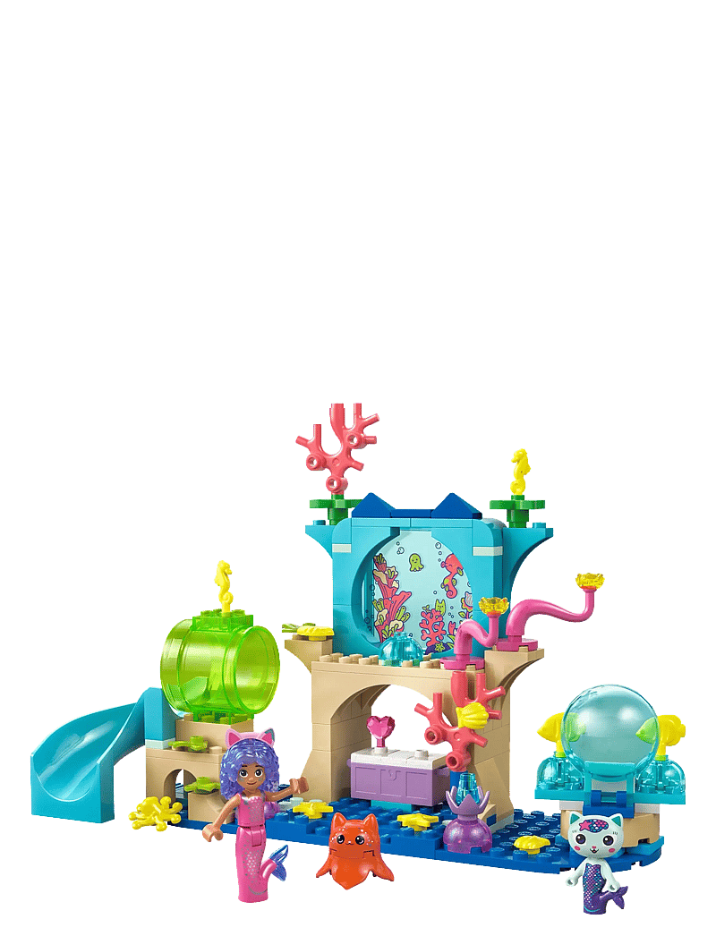 LEGO - Gabby’s Dollhouse Mermaid Gabby’s Aquarium Adventure Animal Toy 11204 - lego gabby's dollhouse - multi - 1