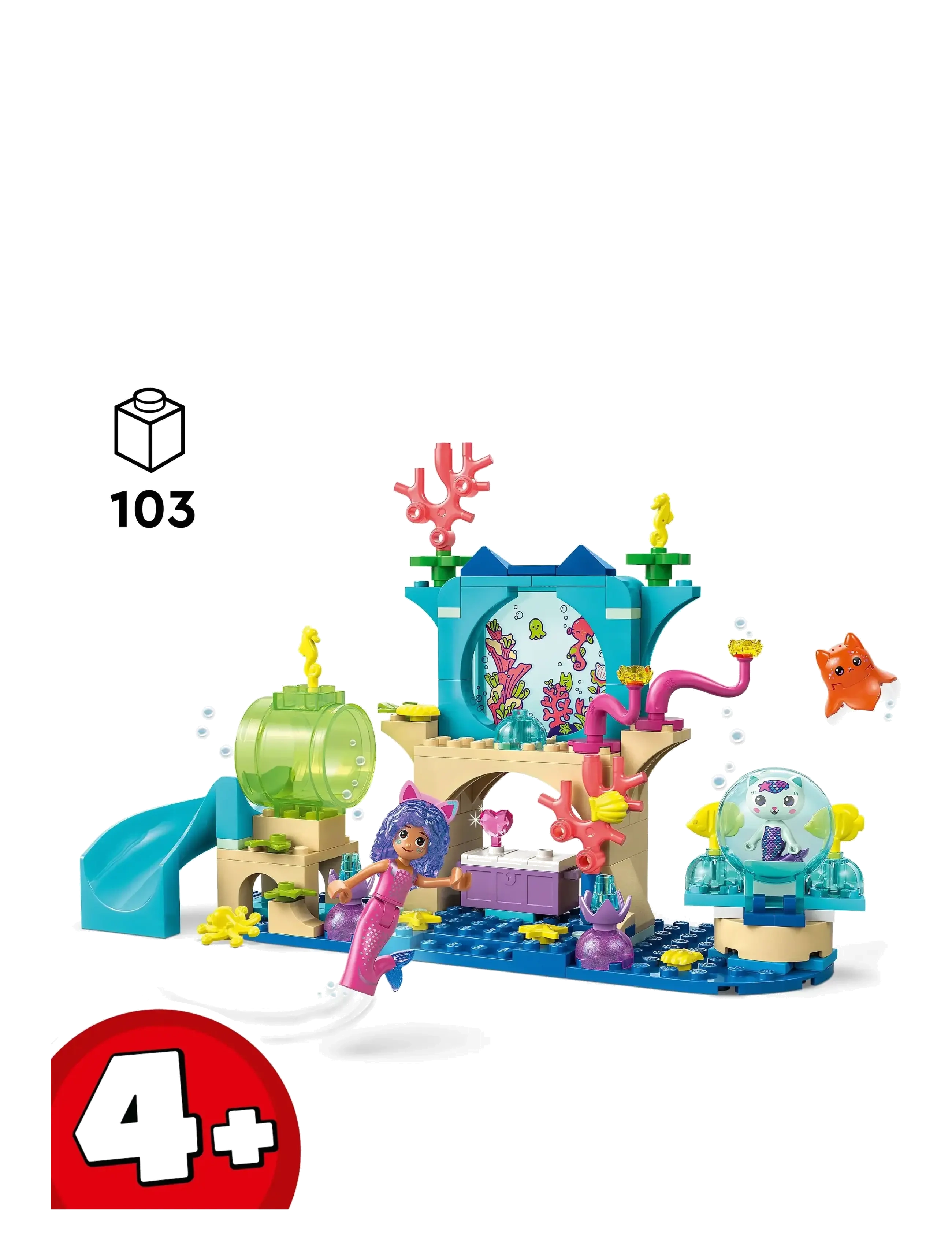 LEGO - Mermaid Gabby's Aquarium Adventure - alhaisimmat hinnat - multi - 3