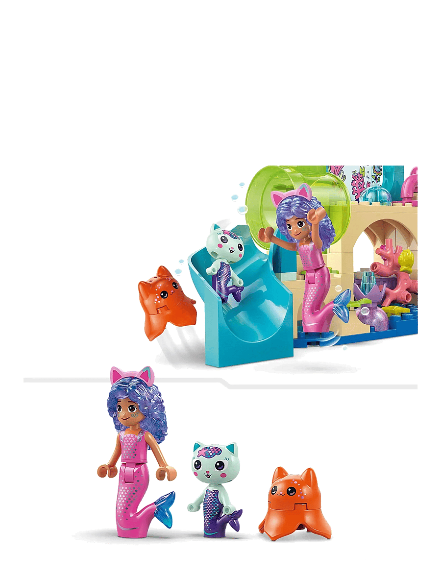 LEGO - Gabby’s Dollhouse Mermaid Gabby’s Aquarium Adventure Animal Toy 11204 - lowest prices - multi - 4