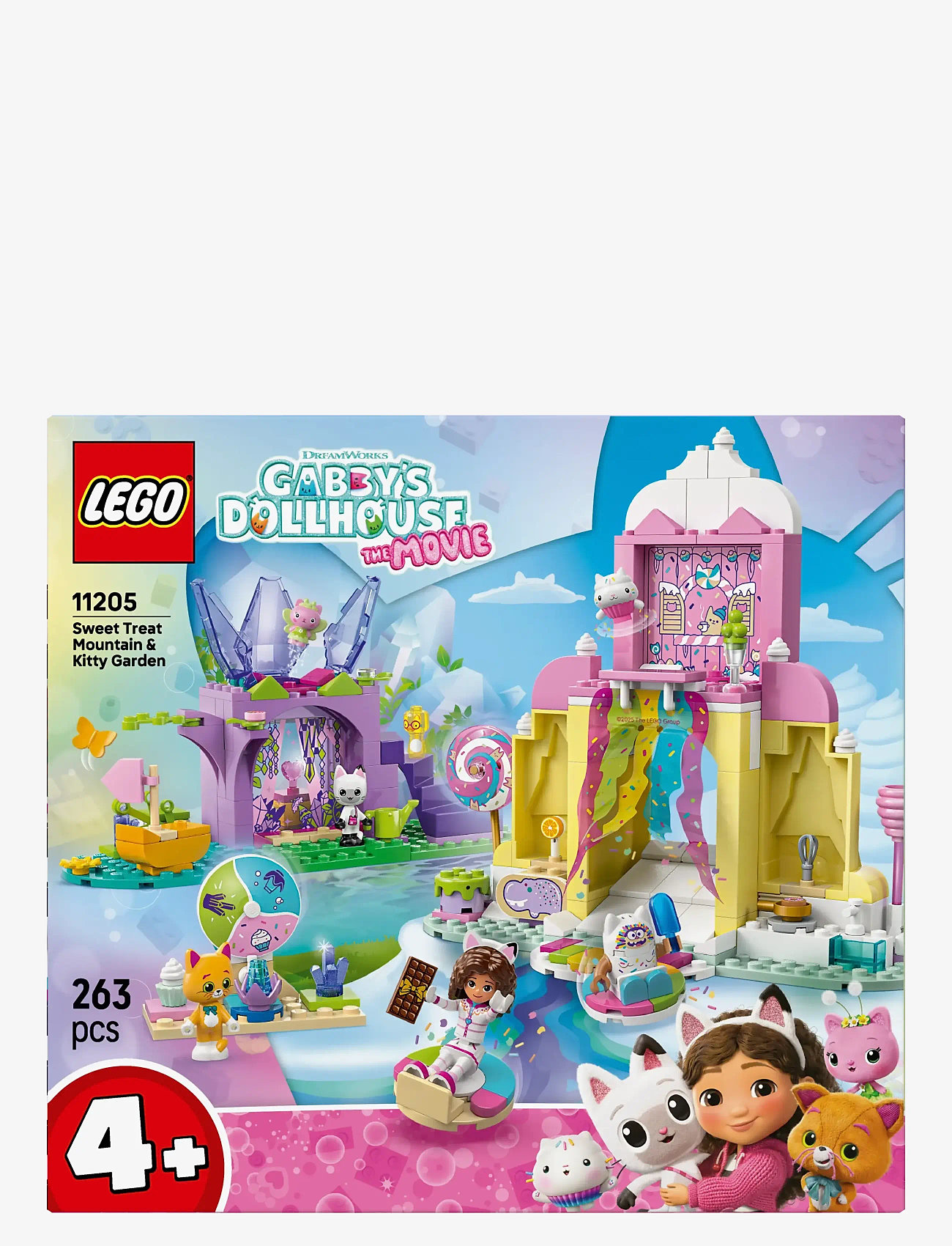 LEGO - Sweet Treat Mountain & Kitty Garden Pretend Play 11205 - lego gabby's dollhouse - multi - 2